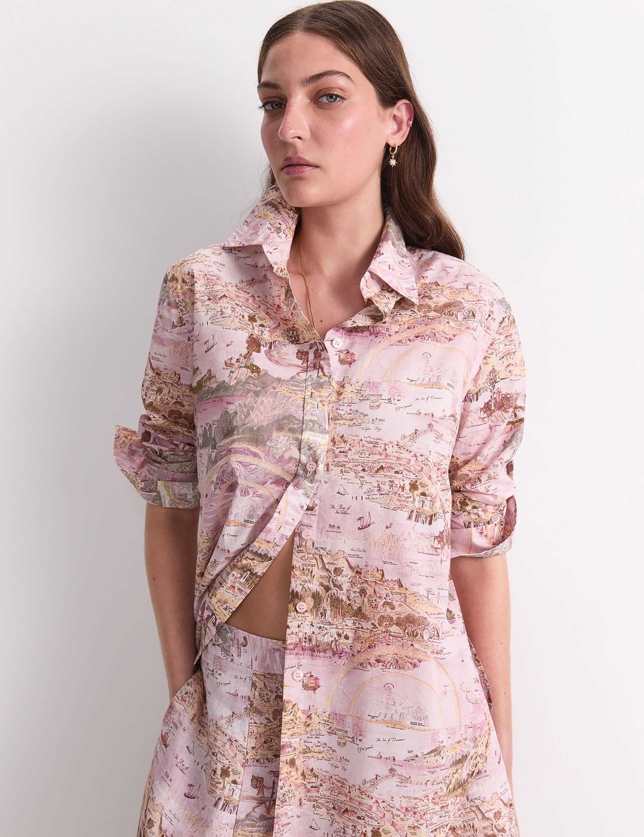 Pure Cotton Printed Shirt 4 of 5