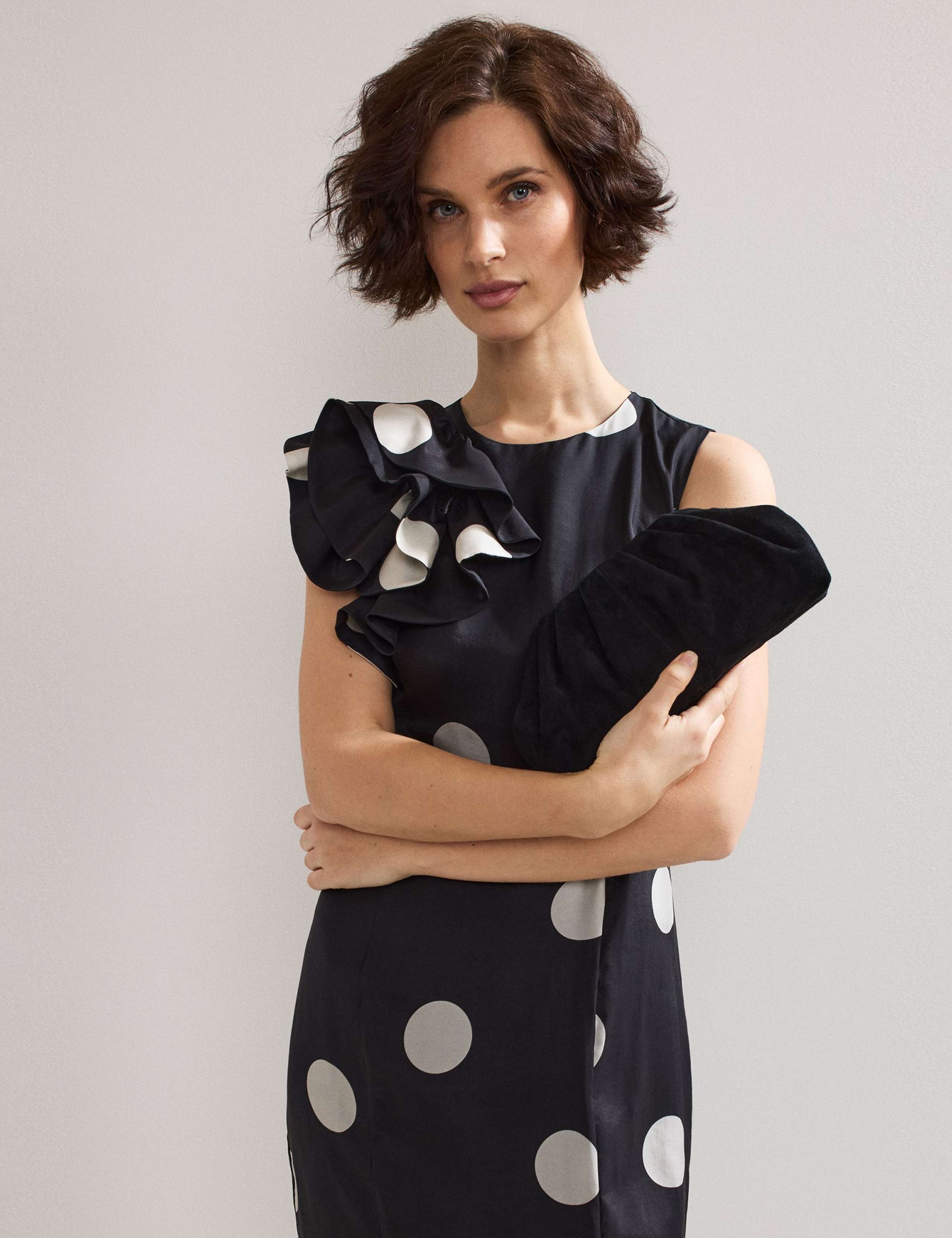 Suede Clutch Bag 2 of 7