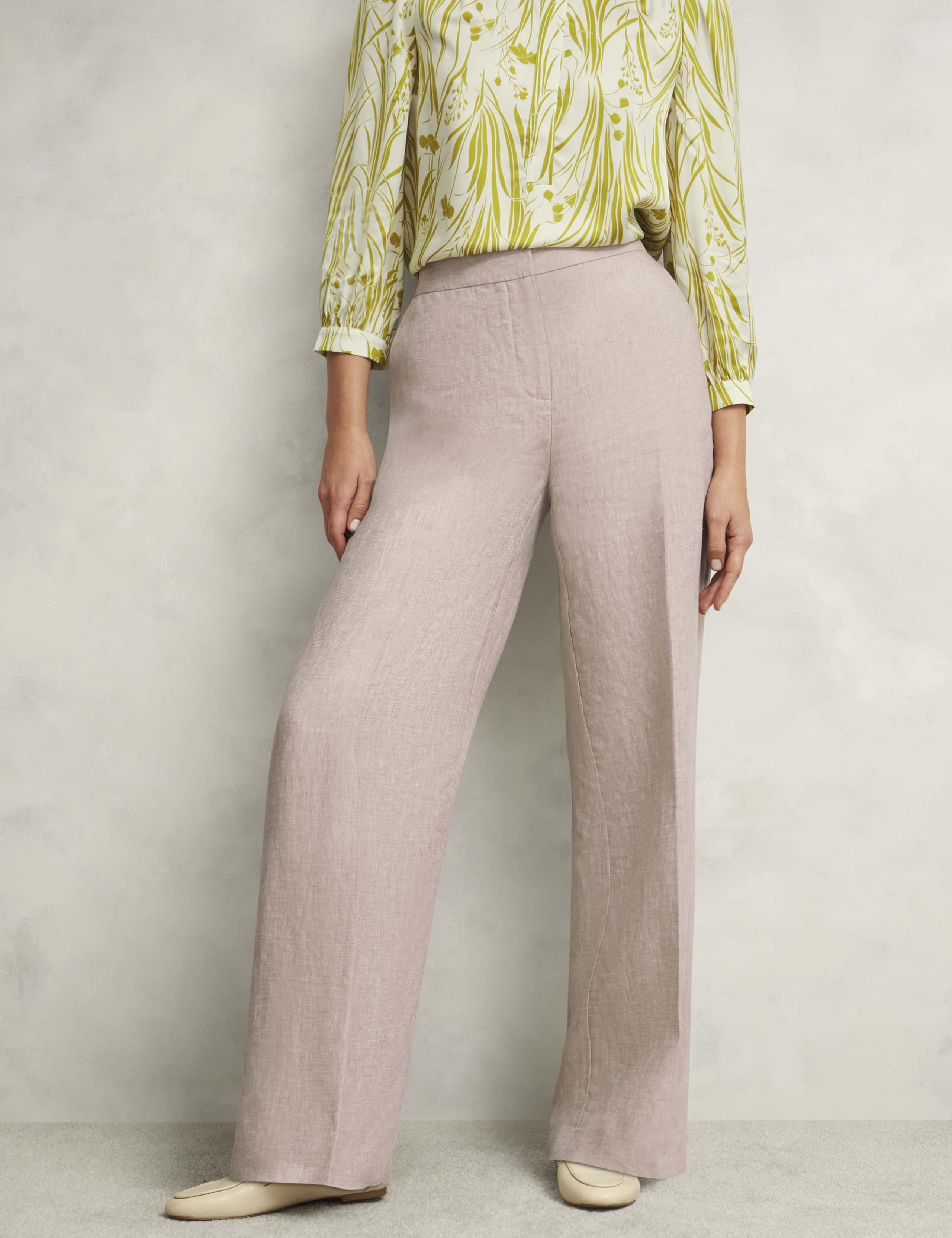 Alessia Pure Linen Straight Leg Trousers 3 of 7