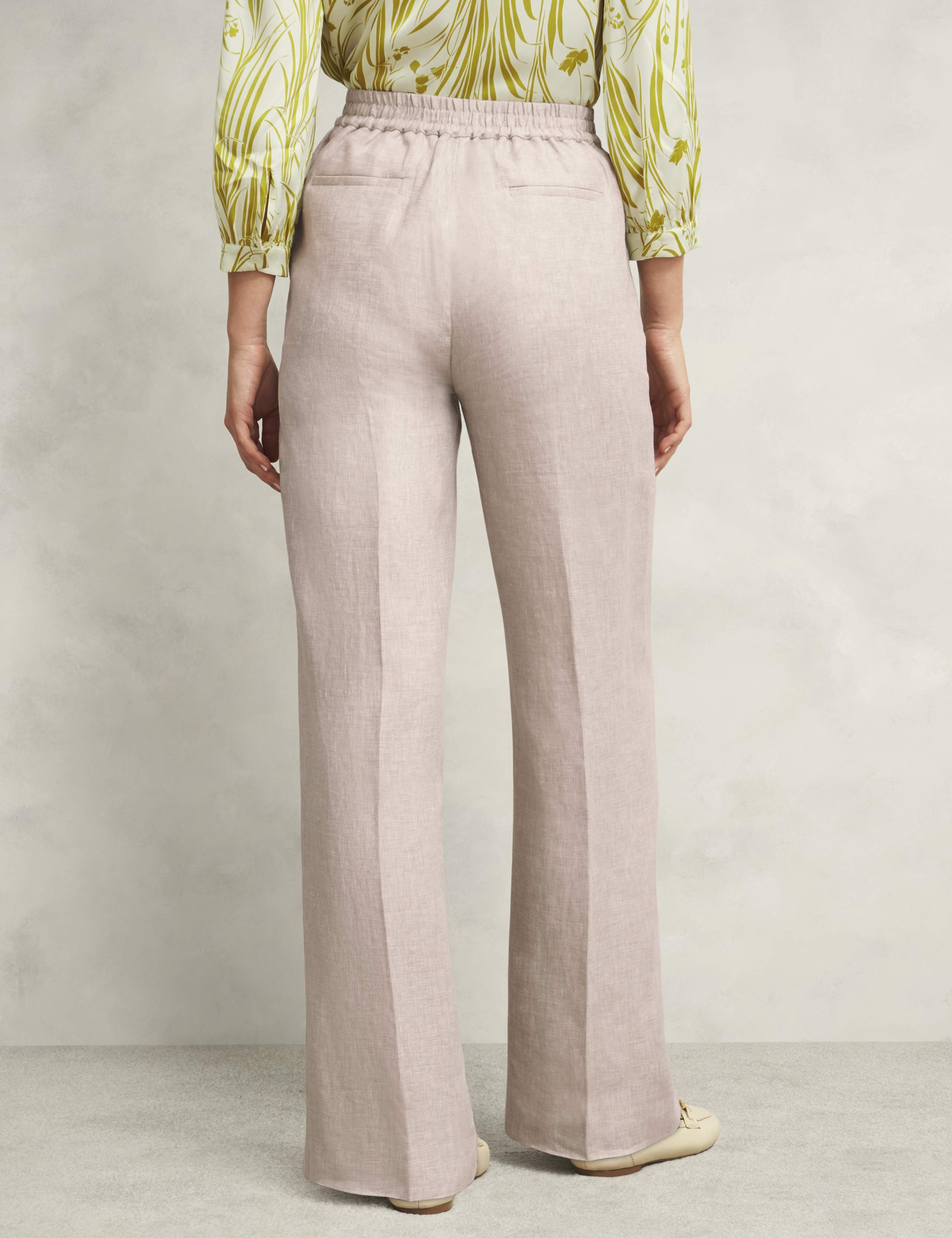 Alessia Pure Linen Straight Leg Trousers 7 of 7