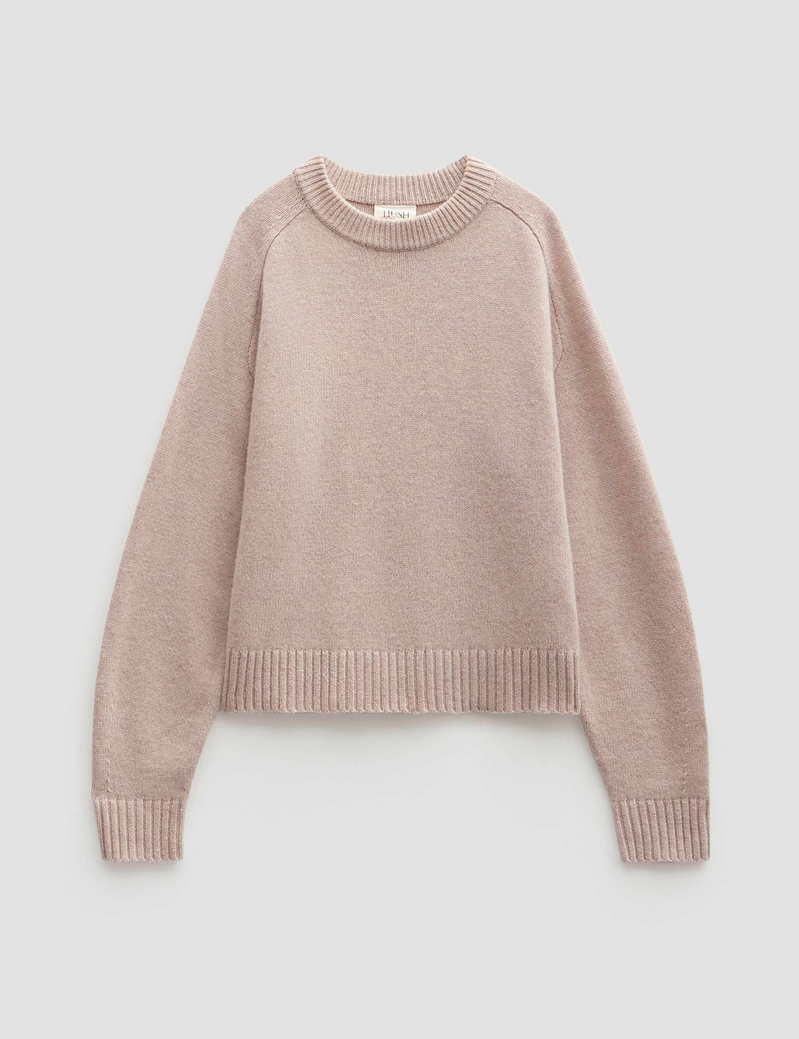 Pure Merino Wool Crew Neck Relaxed Jumper 2 of 6