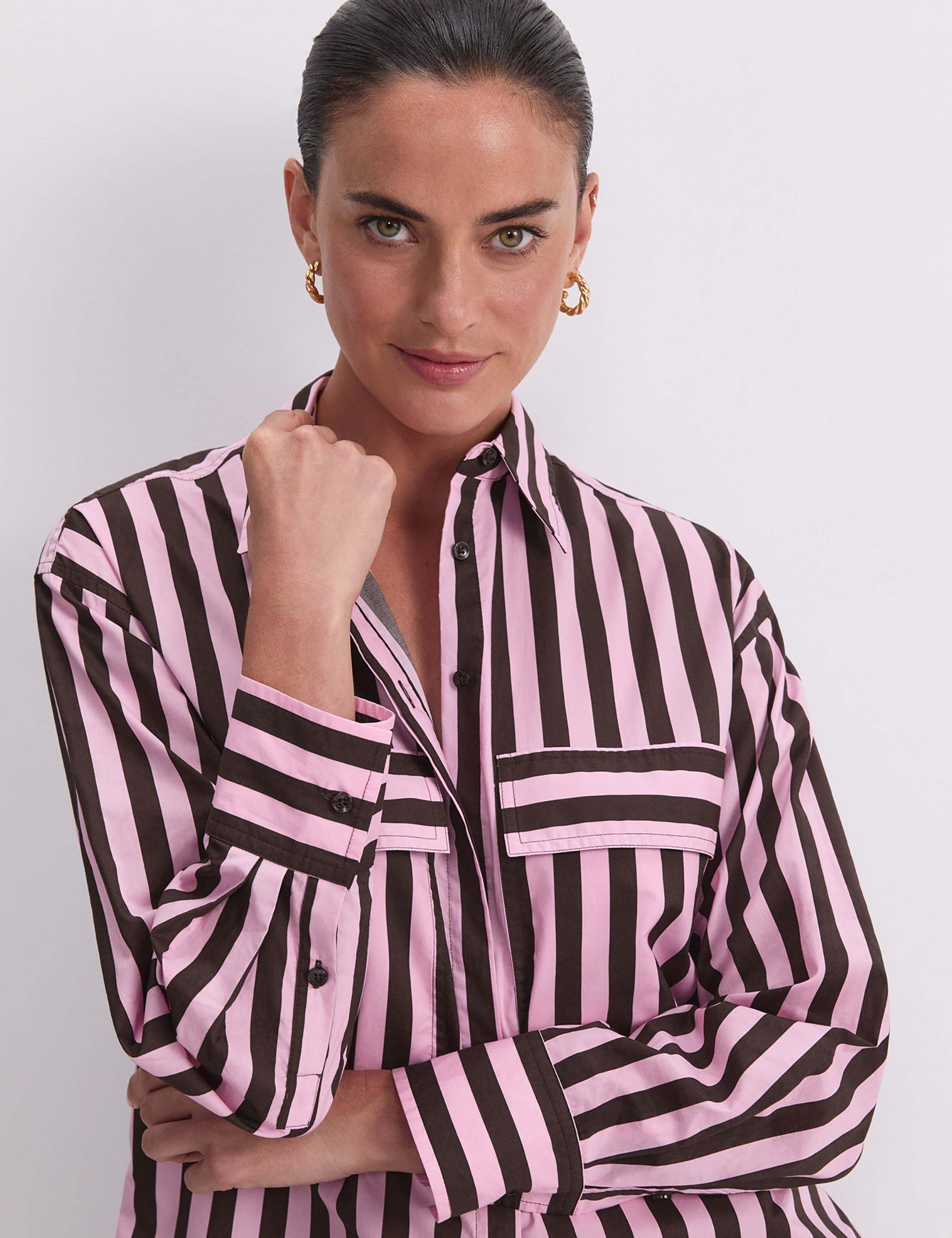 Pure Cotton Striped Shirt 2 of 7