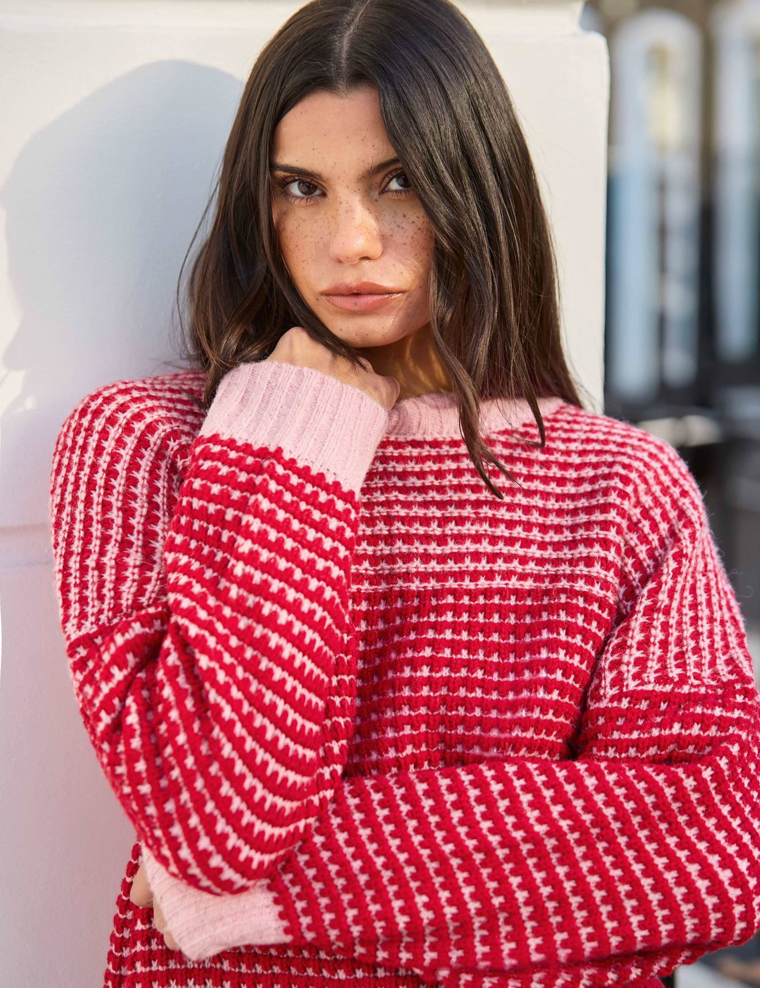 Contrast Stitch Jumper with Wool 6 of 7