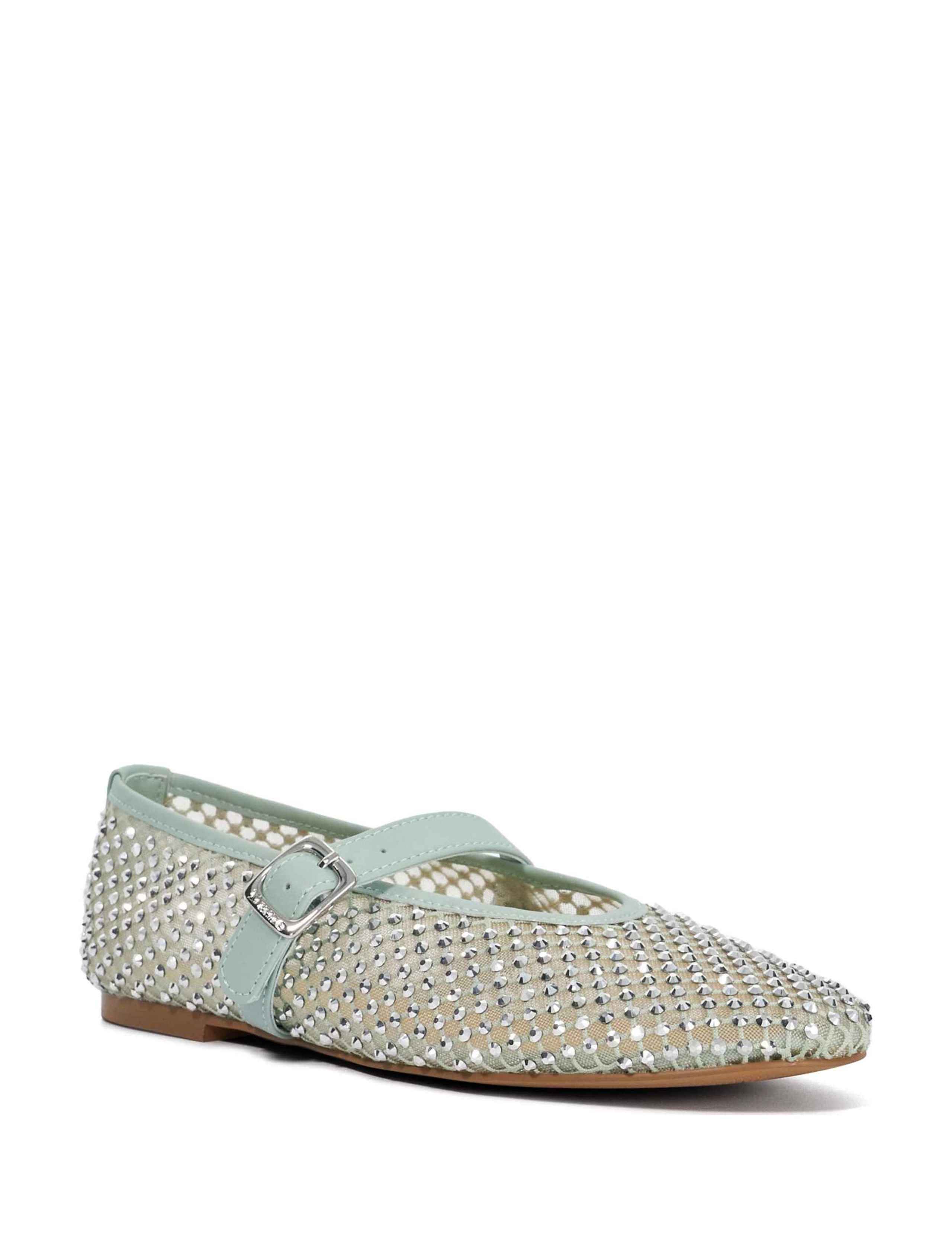 Diamanté Mesh Mary Jane Shoes 2 of 6