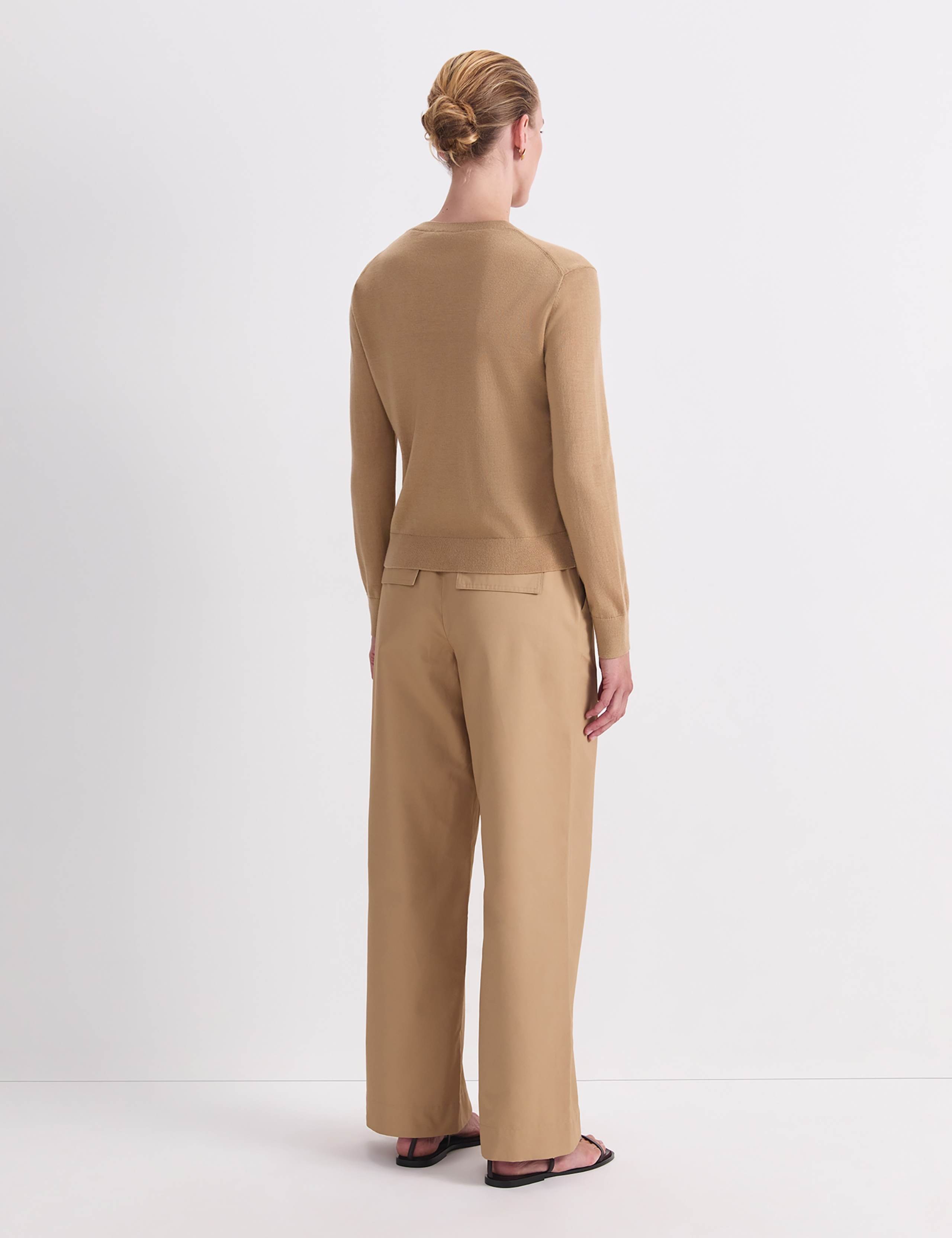 Pure Wool Crew Neck Jumper 3 of 7
