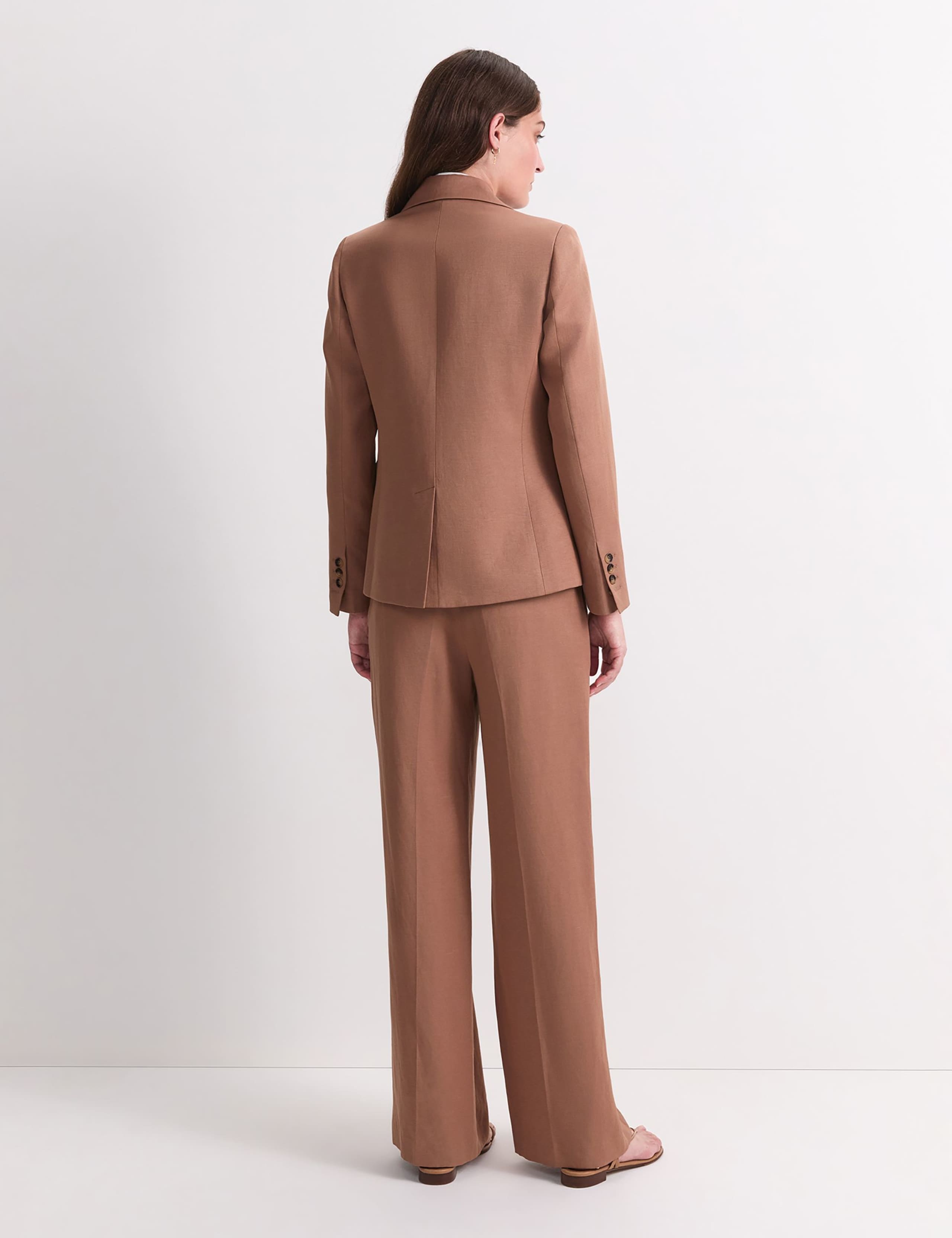 Lyocell Rich Single Breasted Blazer 4 of 6