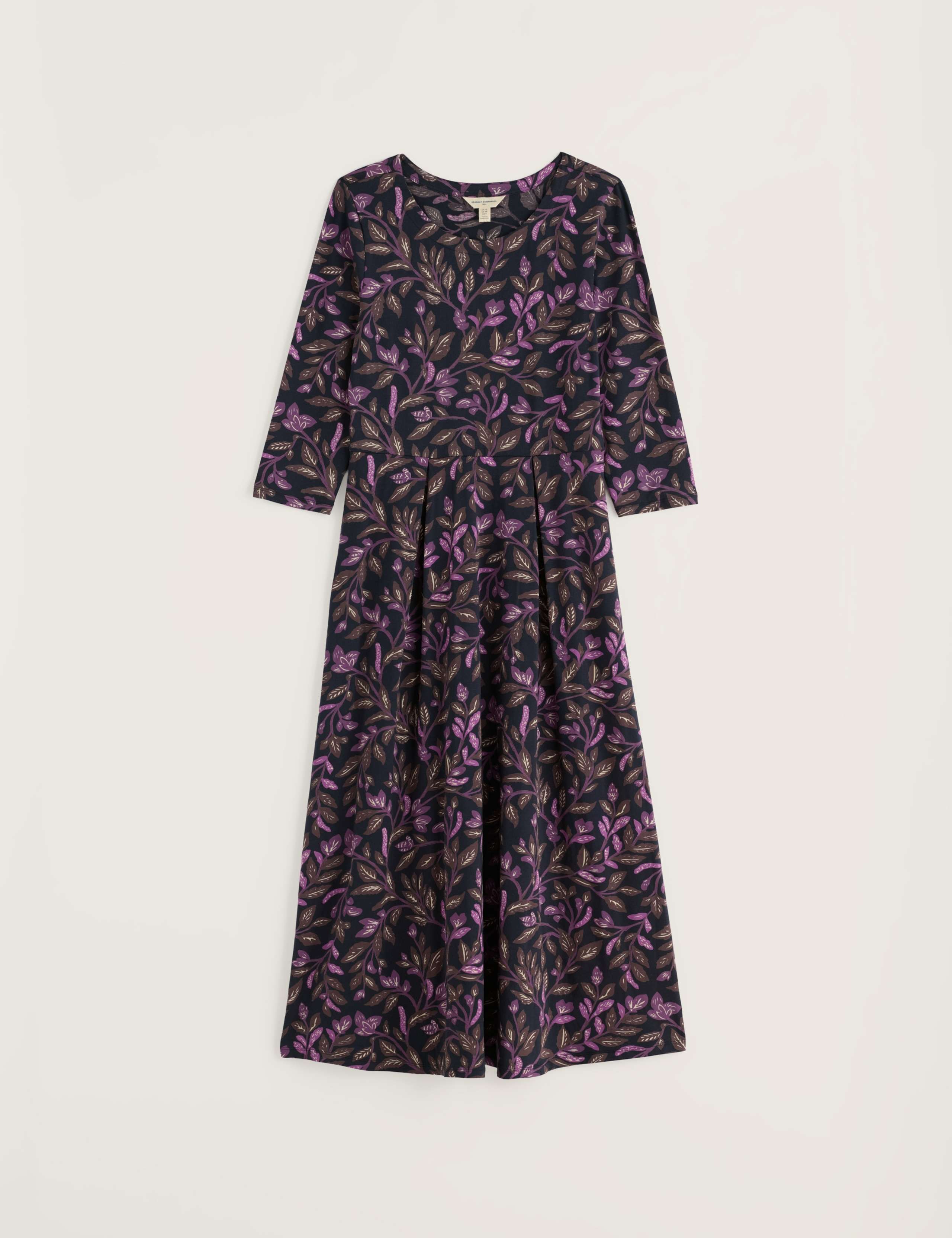 Cotton Rich Floral Midi Dress 2 of 5