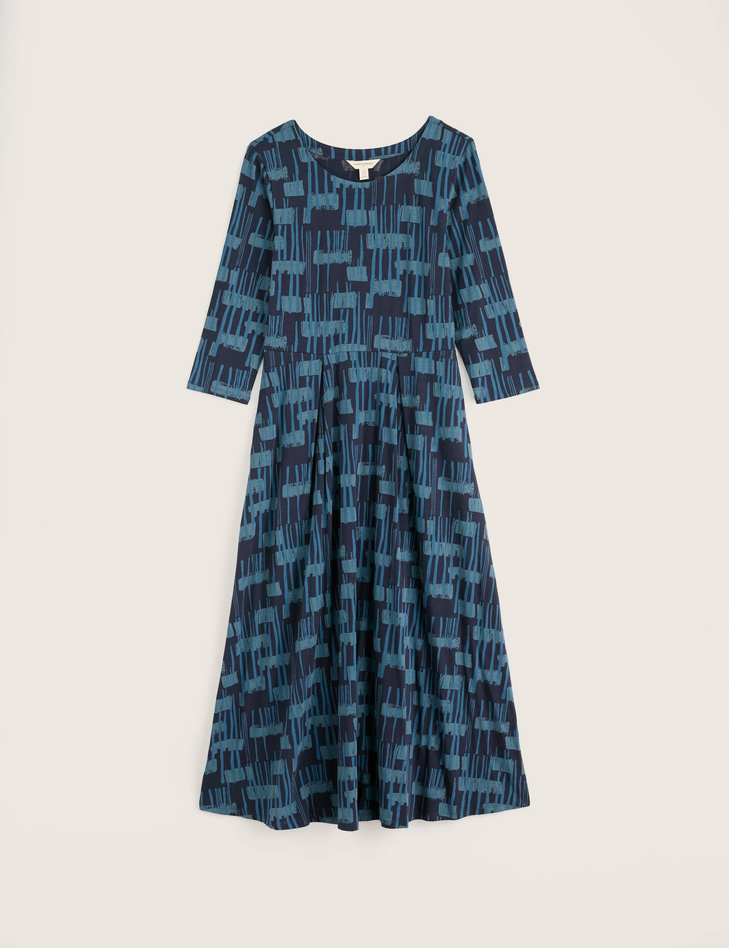 Cotton Rich Floral Midi Dress 2 of 6