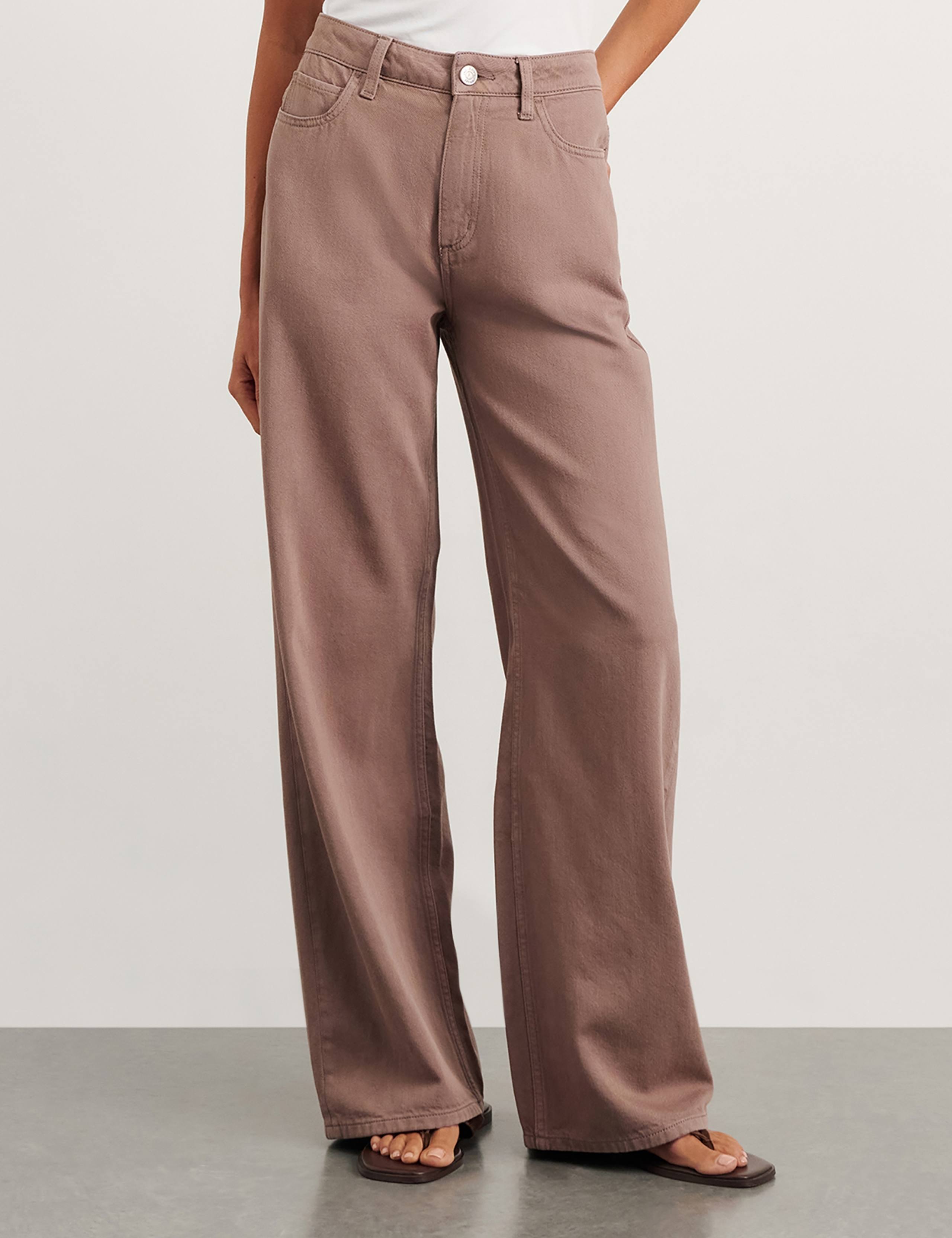 Mid Rise Straight Leg Jeans 2 of 8