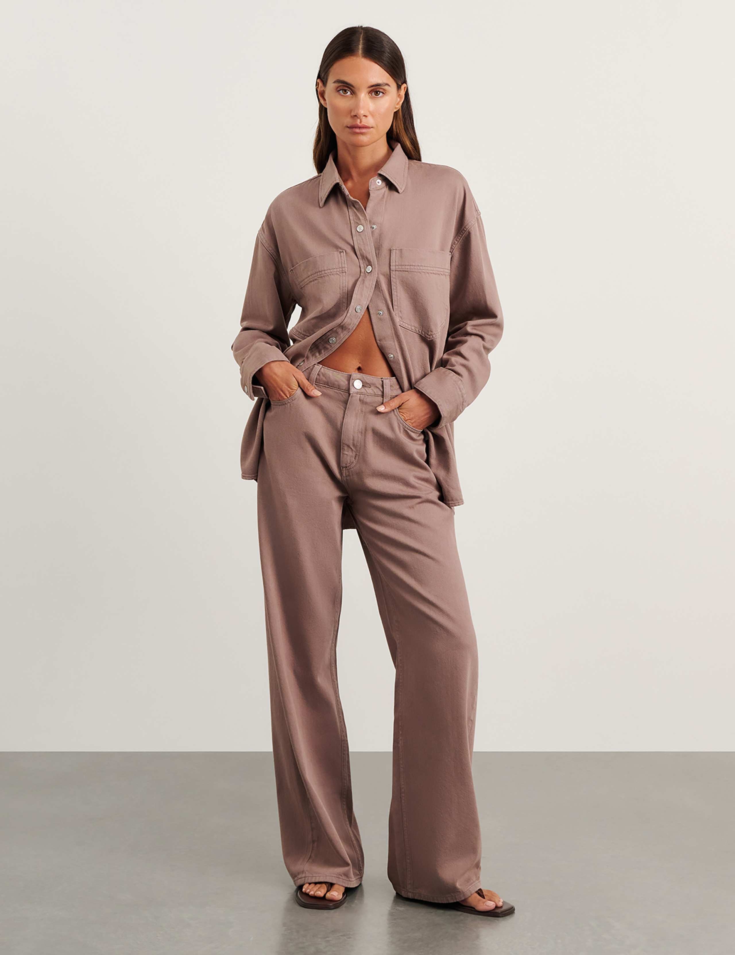 Mid Rise Straight Leg Jeans 4 of 8