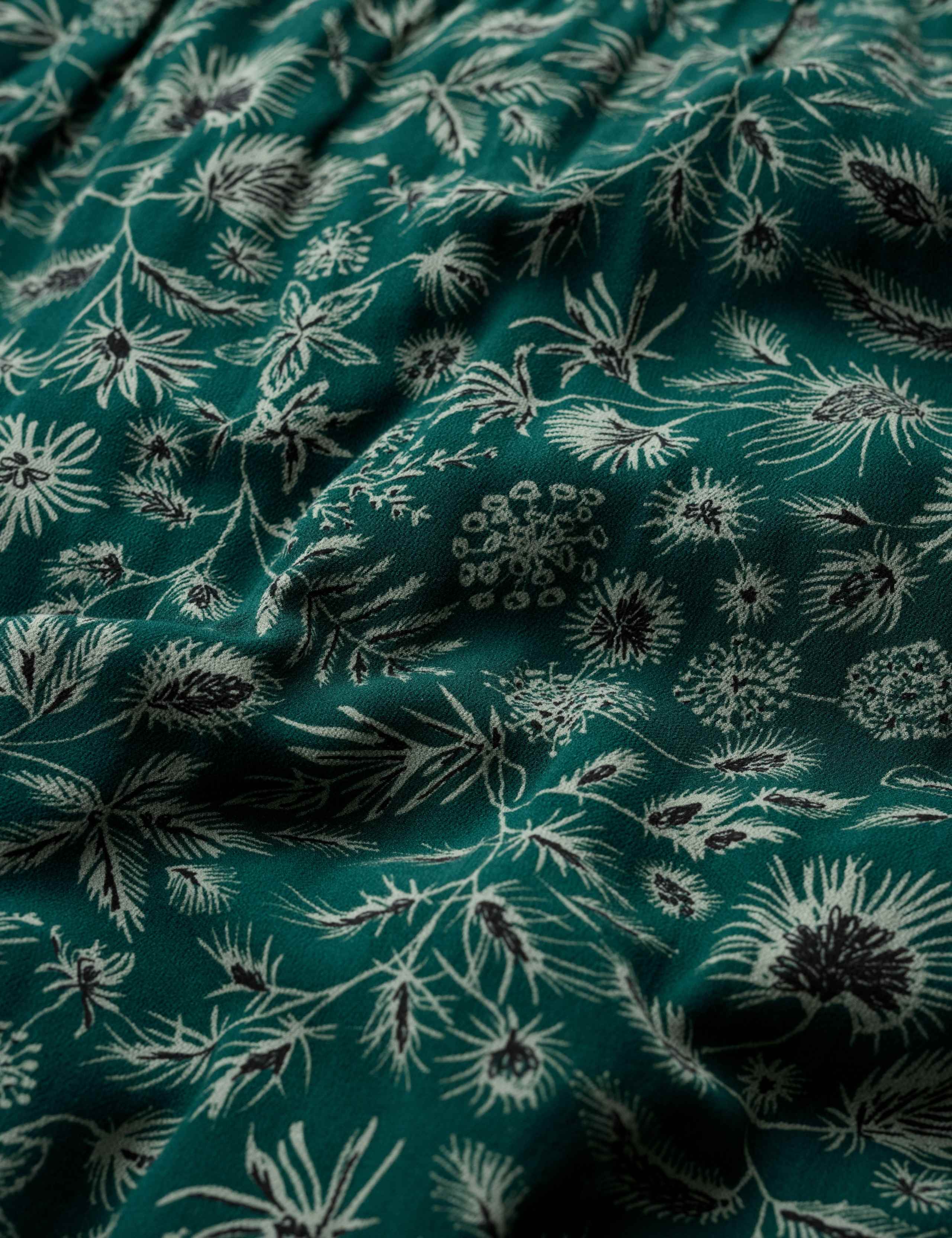 Printed V Neck Midaxi Dress 3 of 5