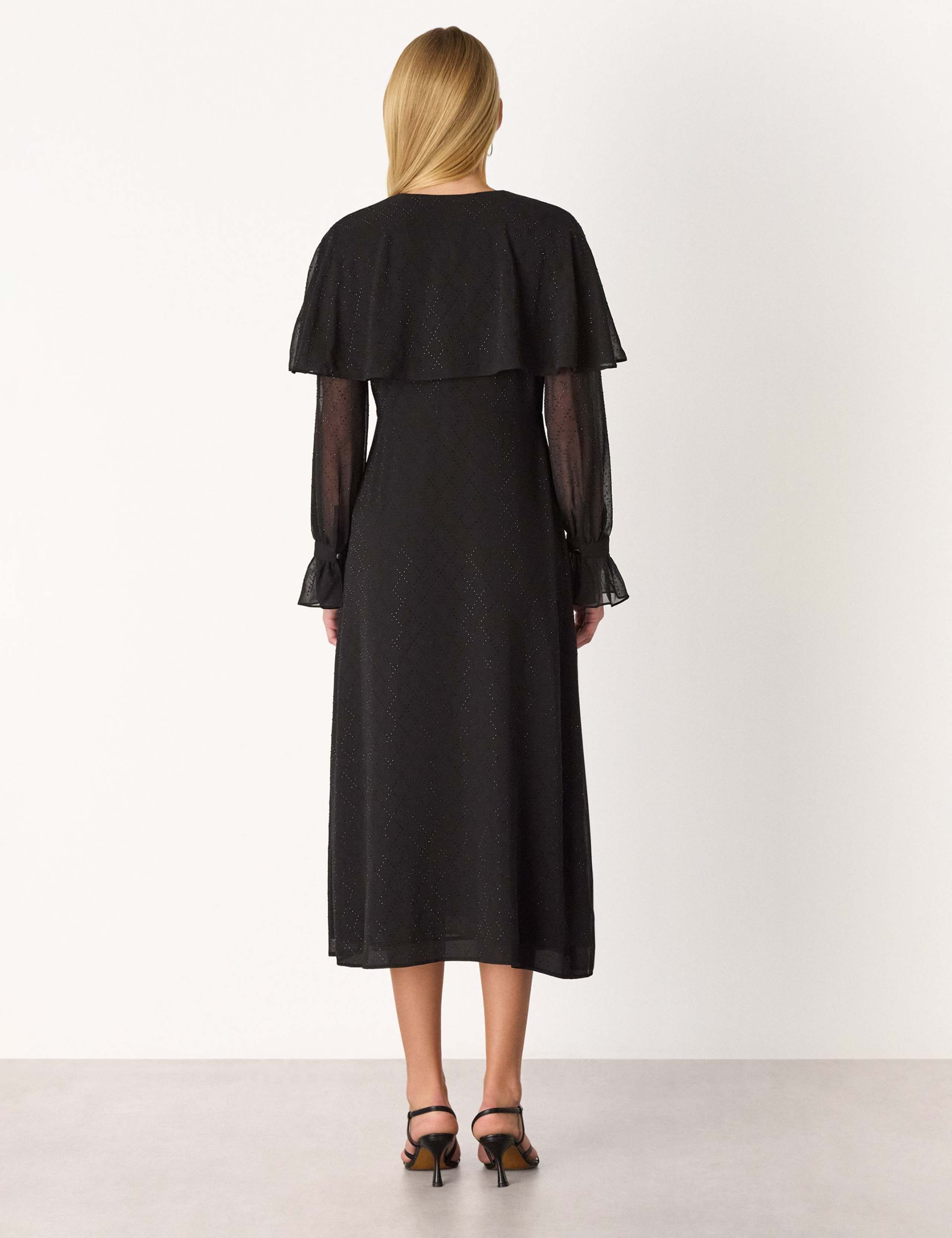 Embellished Midi Waisted Dress 3 of 4