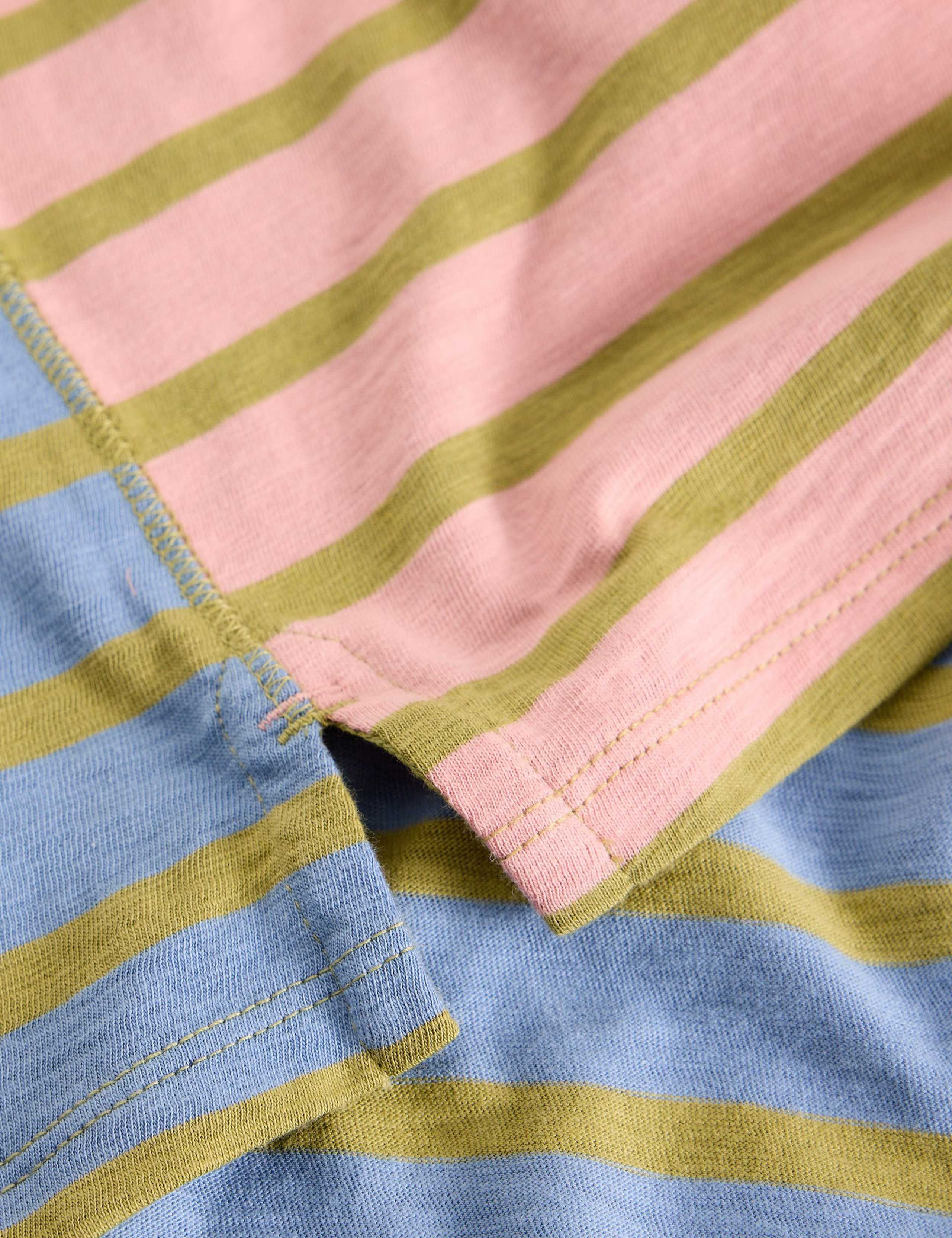 Pure Cotton Striped T-Shirt 6 of 6