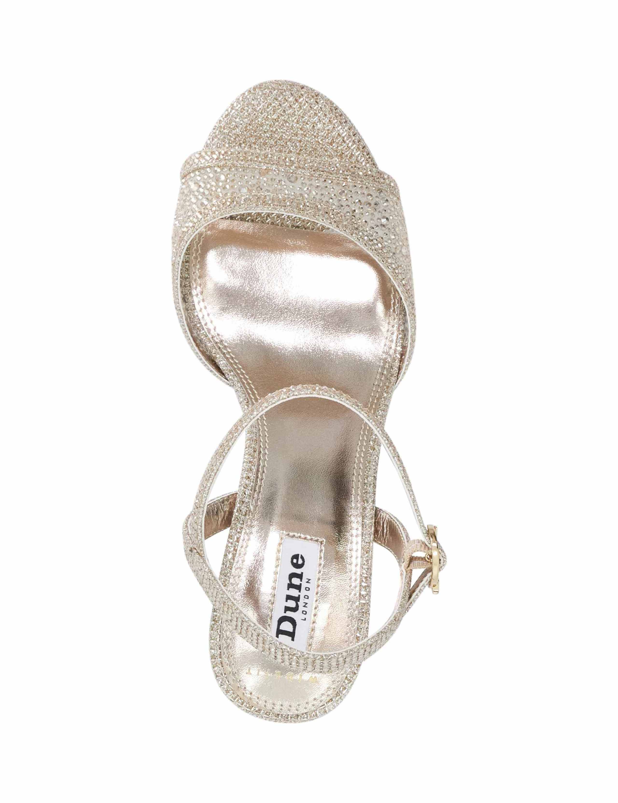 Wide Fit Ankle Strap Kitten Heel Sandals 3 of 5