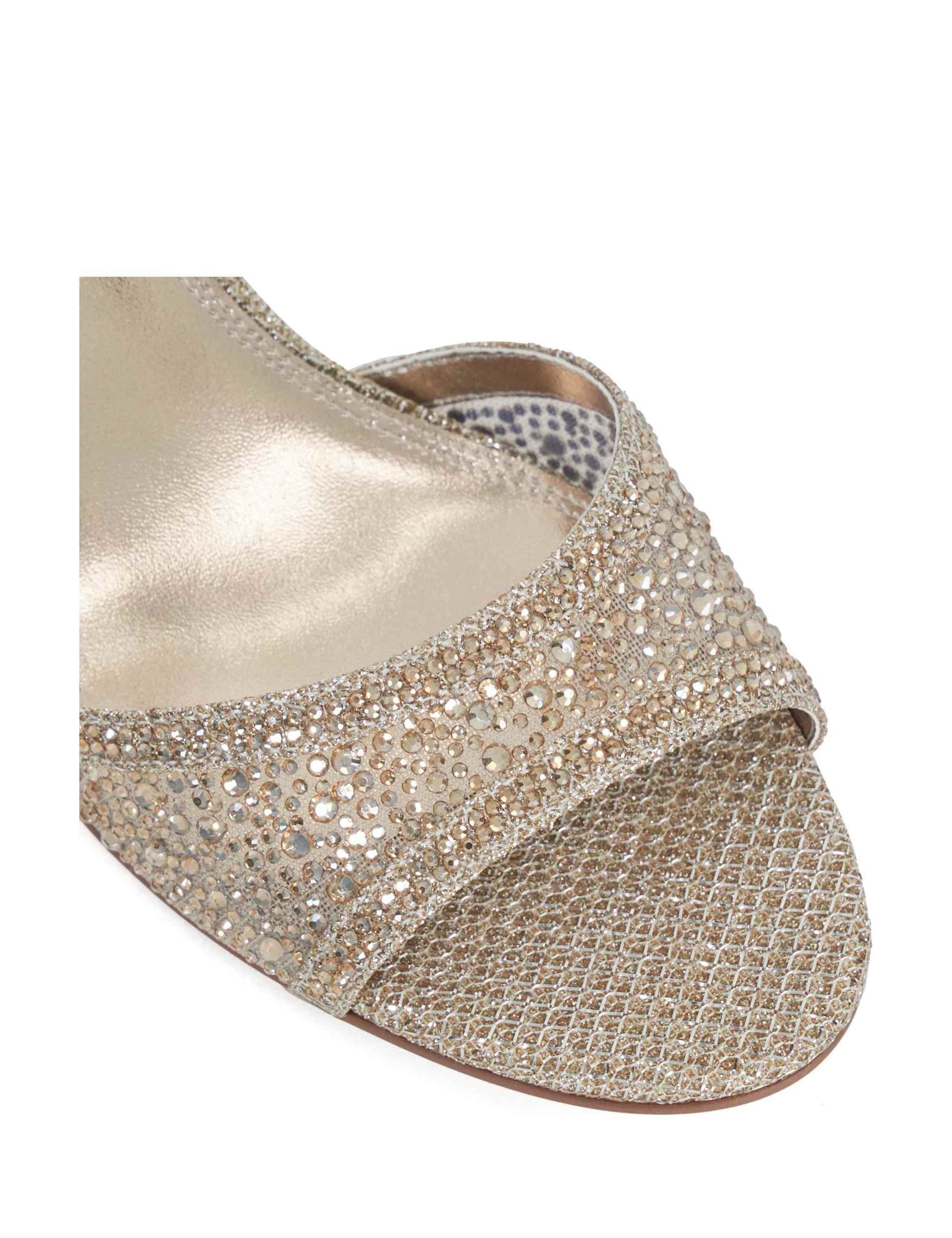 Wide Fit Ankle Strap Kitten Heel Sandals 5 of 5