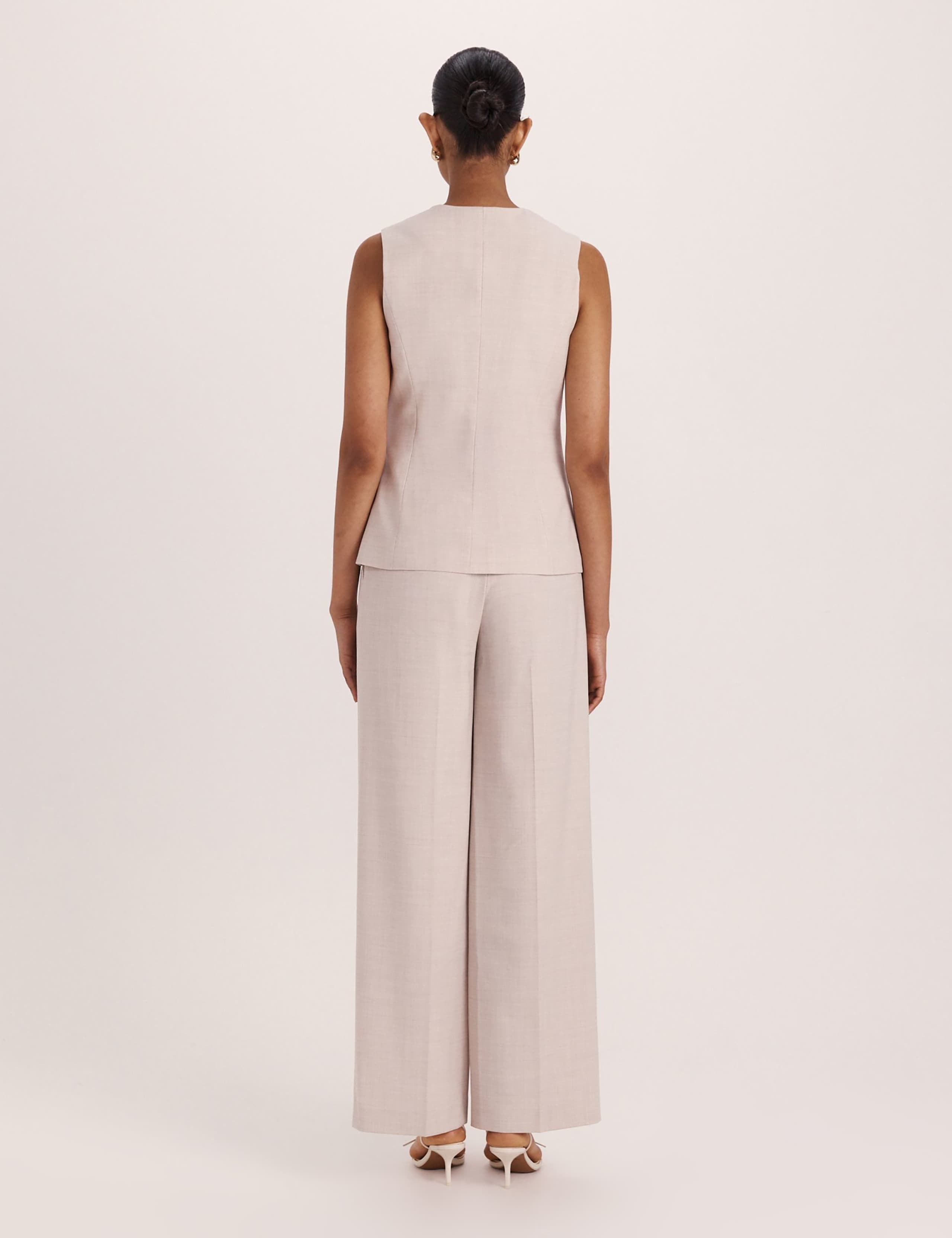 Wool Rich Button Through Waistcoat 3 of 6