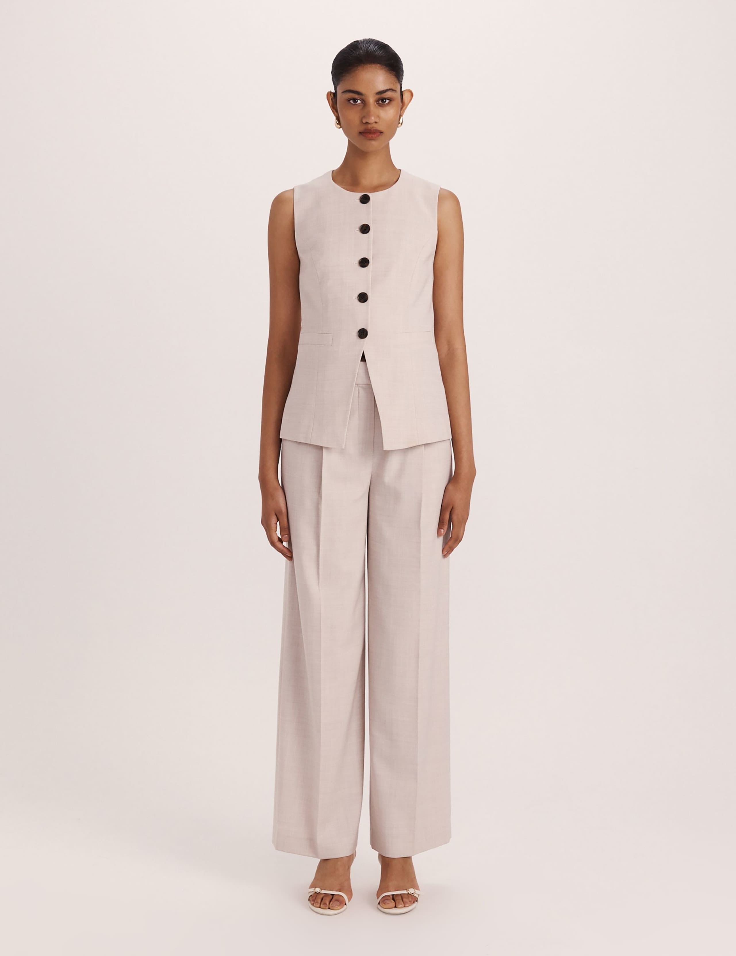 Wool Rich Button Through Waistcoat 4 of 6