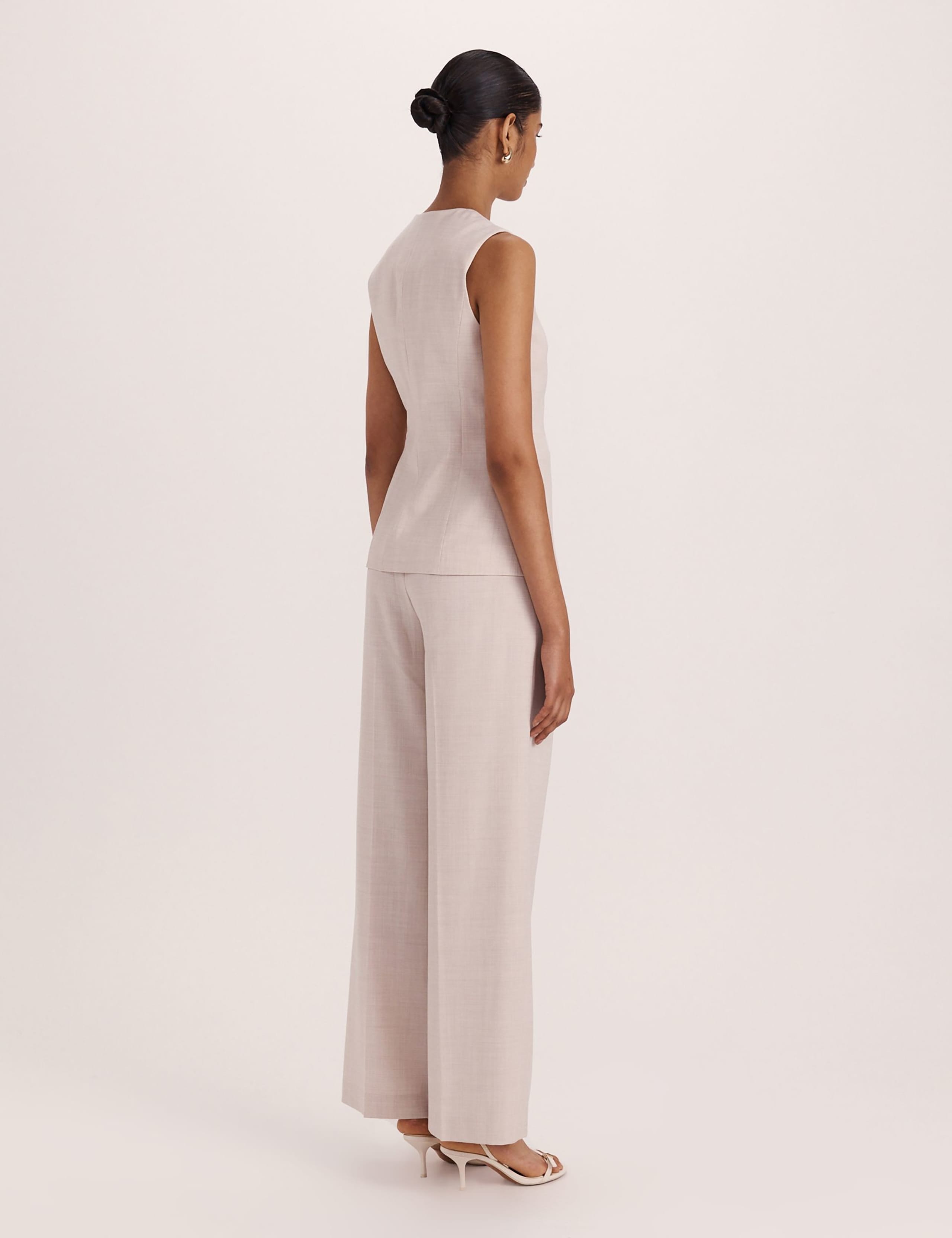 Wool Rich Button Through Waistcoat 6 of 6