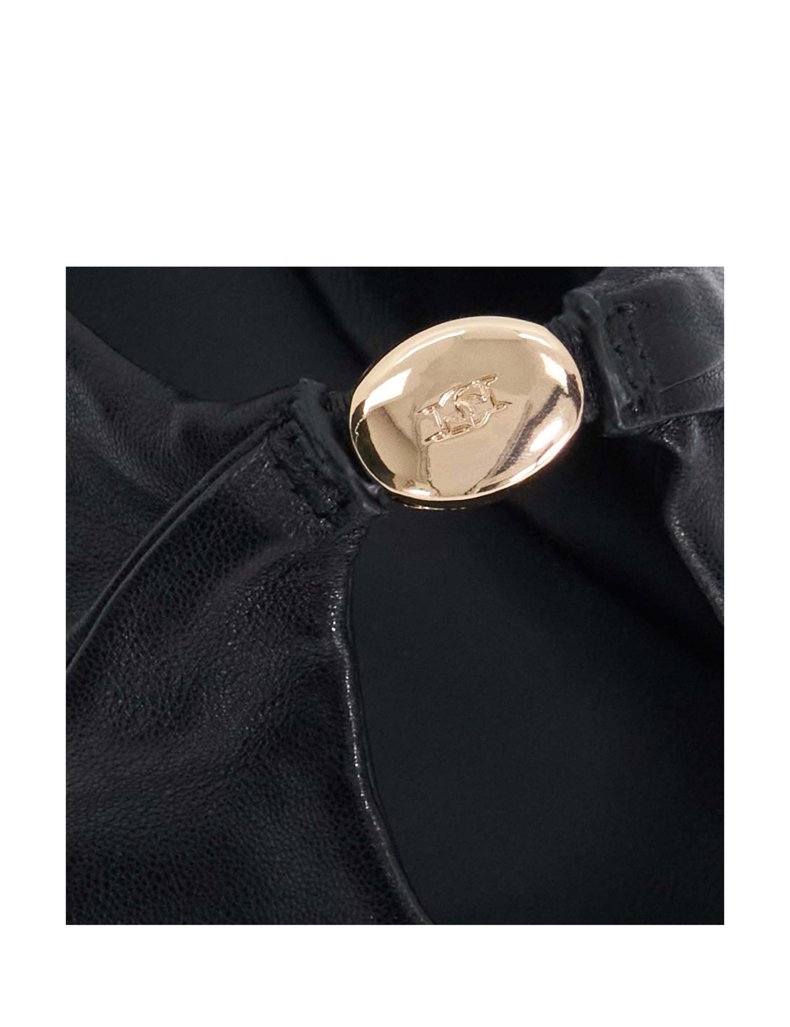 Leather Flat Round Toe Ballet Pumps 5 of 5