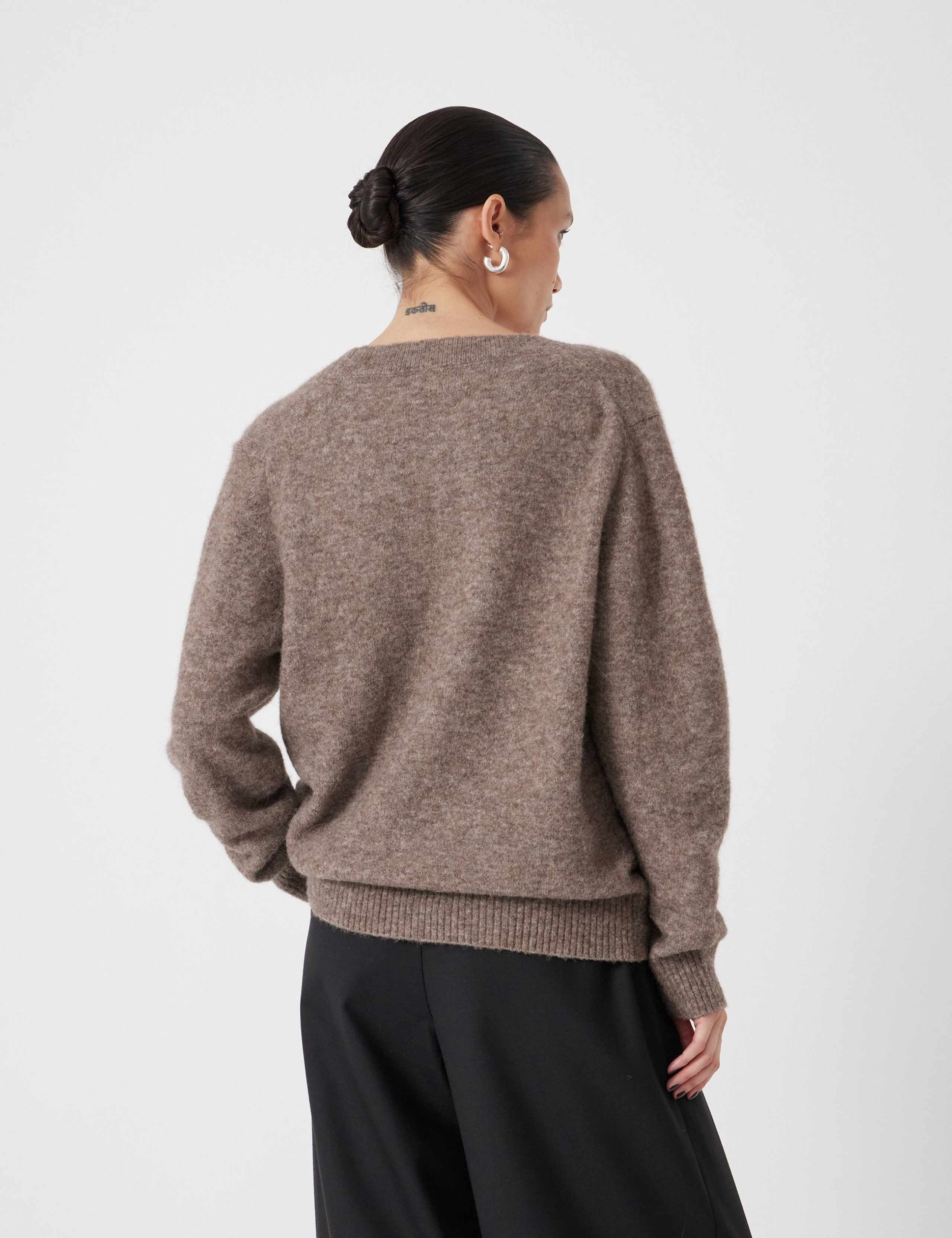 Wool Blend V-Neck Jumper 4 of 5
