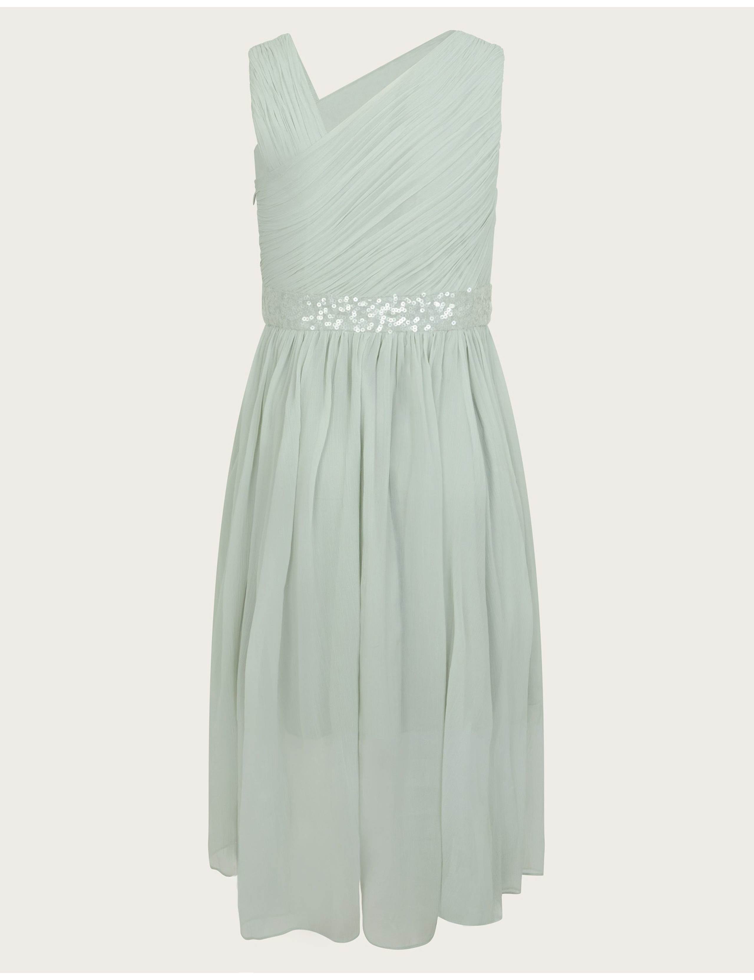 One Shoulder Sequin Prom Dress (9-15 Yrs) 3 of 4