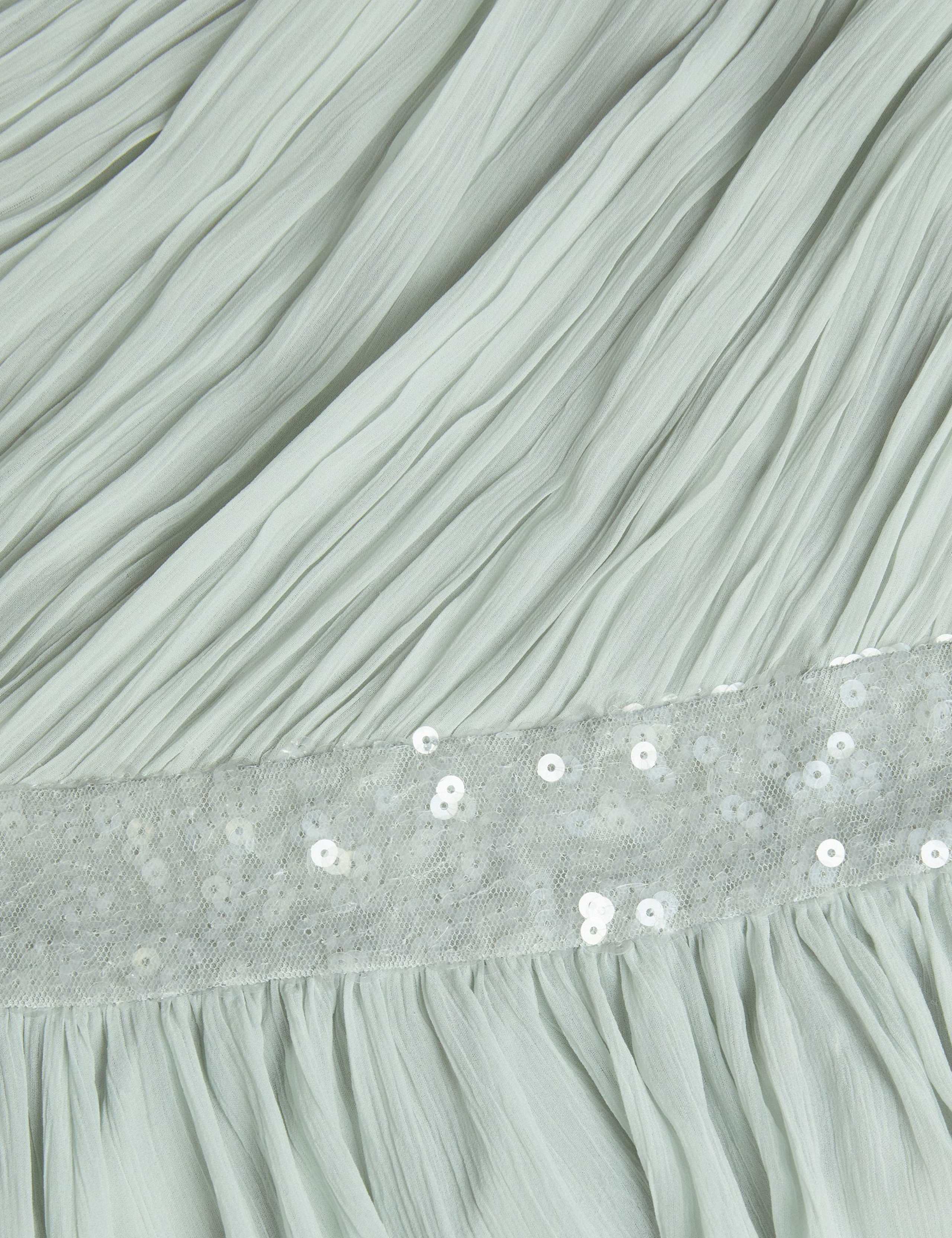 One Shoulder Sequin Prom Dress (9-15 Yrs) 4 of 4