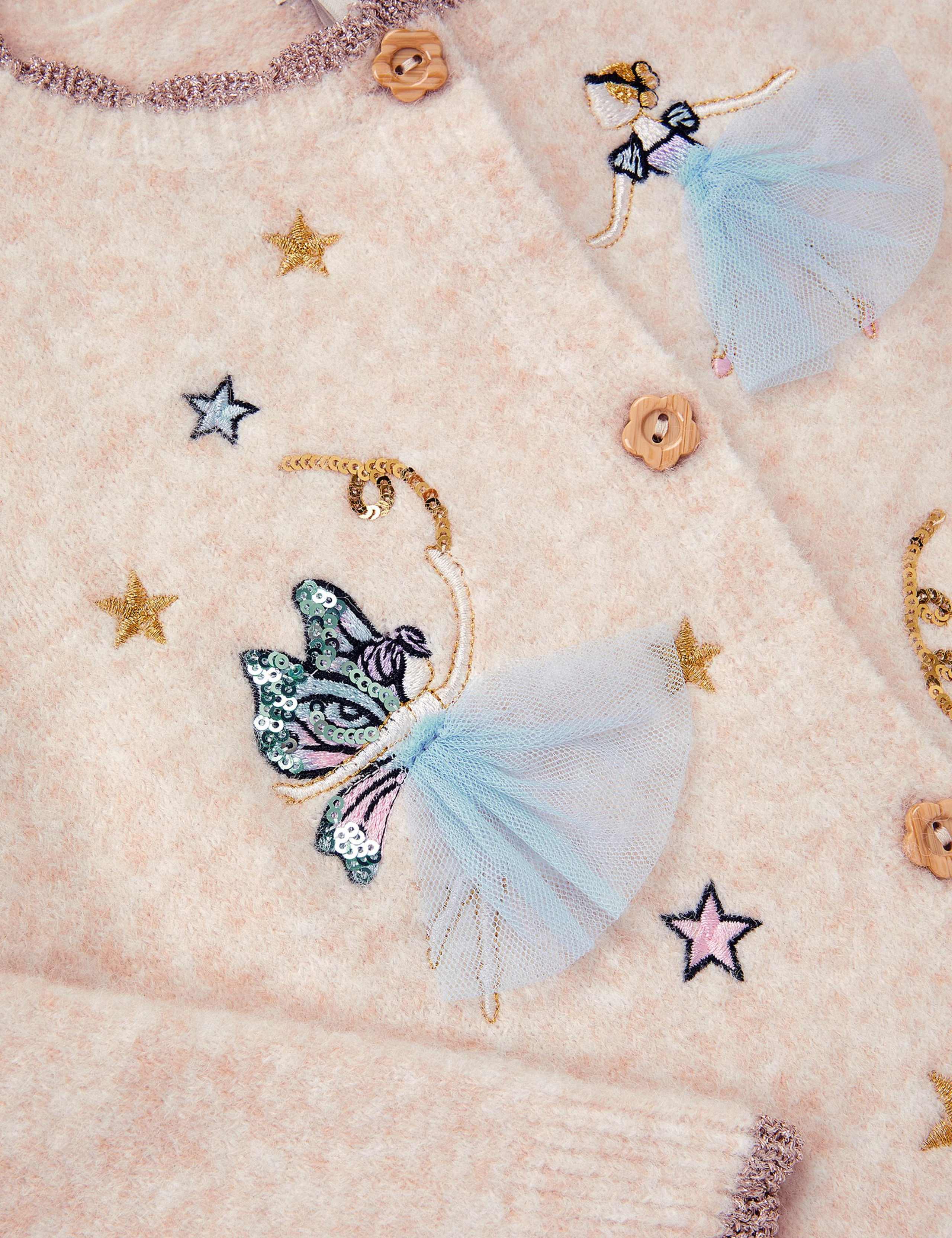 Embroidered Fairy Cardigan (3-13 Yrs) 3 of 4