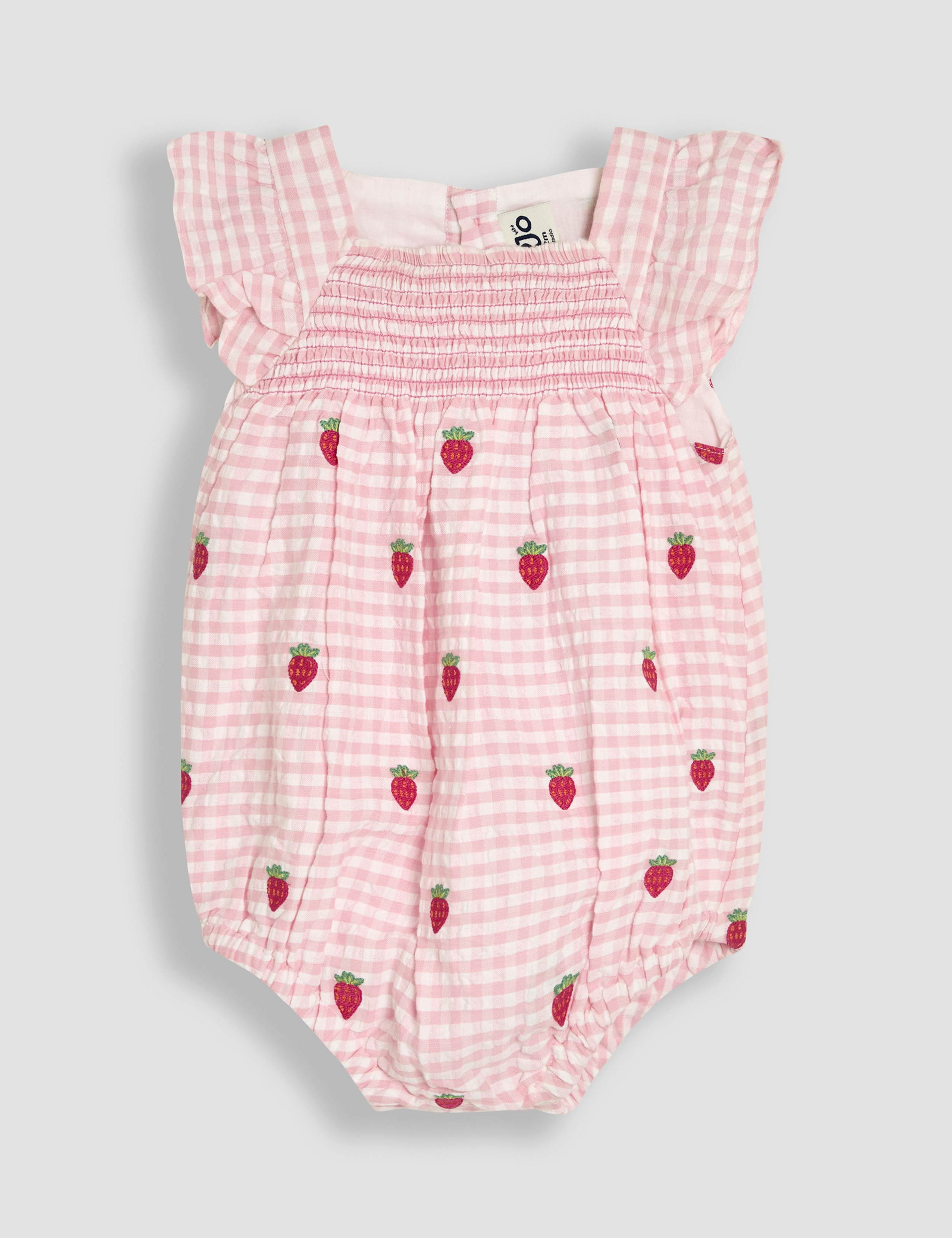 Pure Cotton Romper & Hat Set (3-24 Mths) 5 of 6