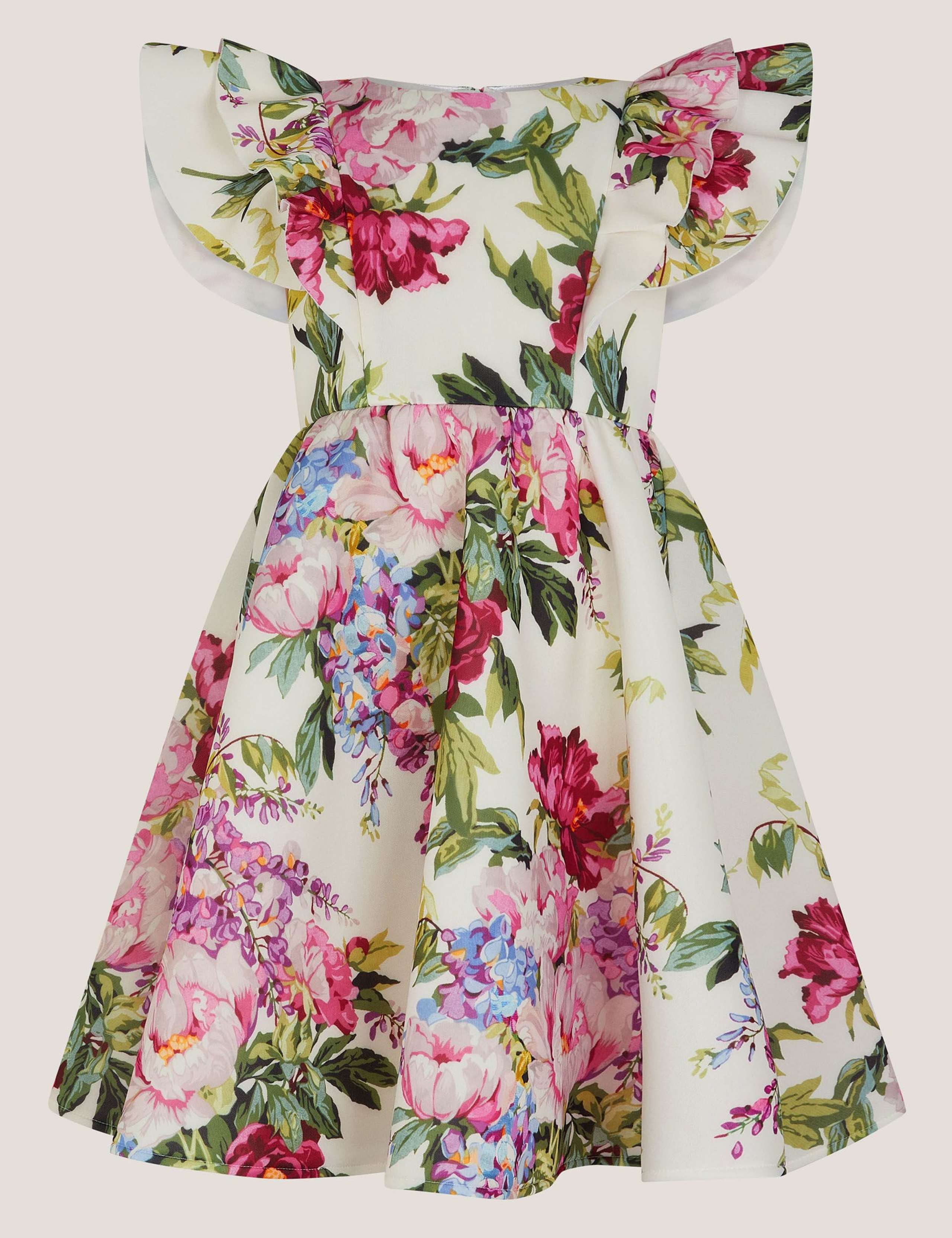 Floral Frill Party Dress (3-13 Yrs) 3 of 4