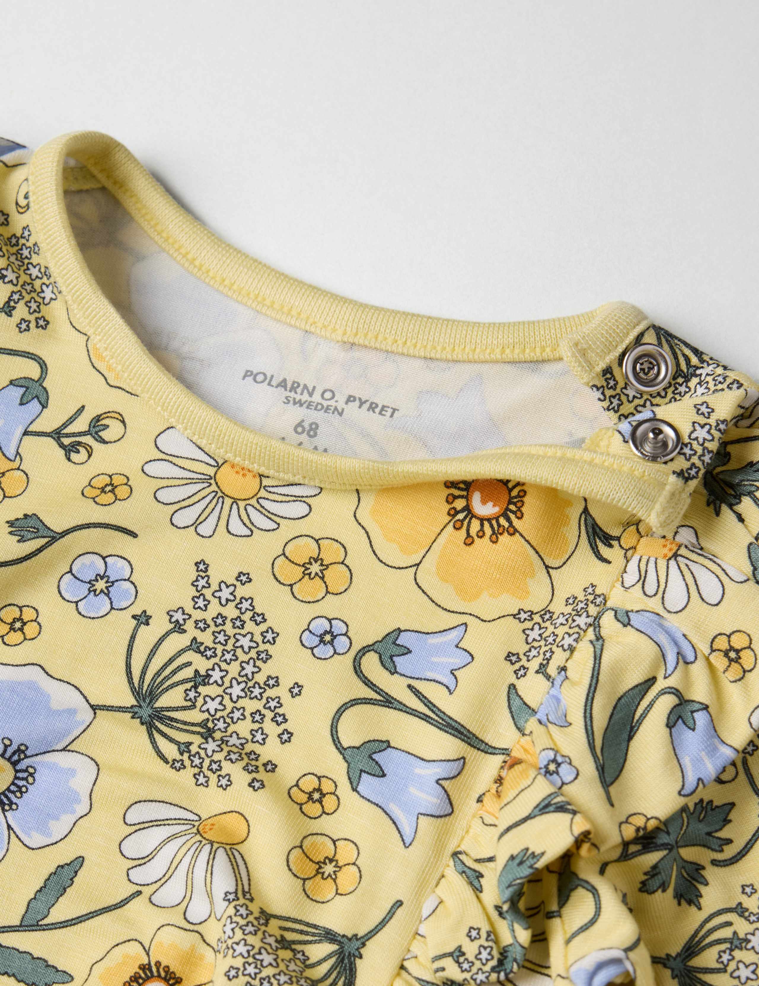 Floral Frill Bodysuit (1-12 Mths) 2 of 3
