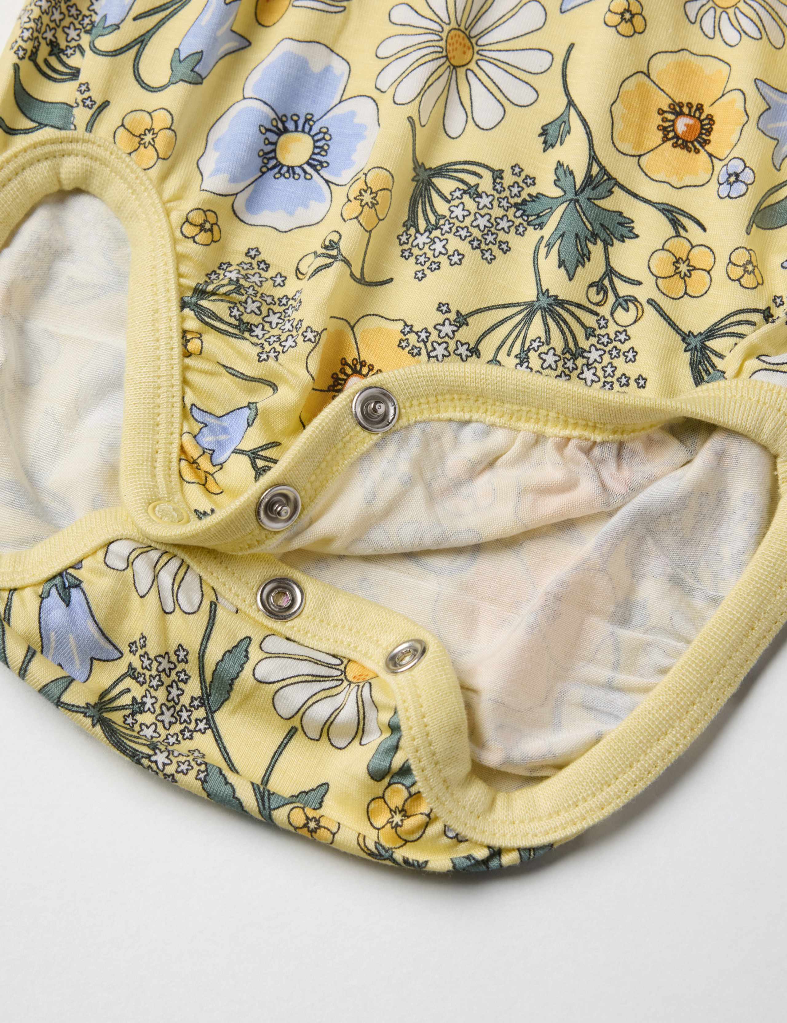 Floral Frill Bodysuit (1-12 Mths) 3 of 3