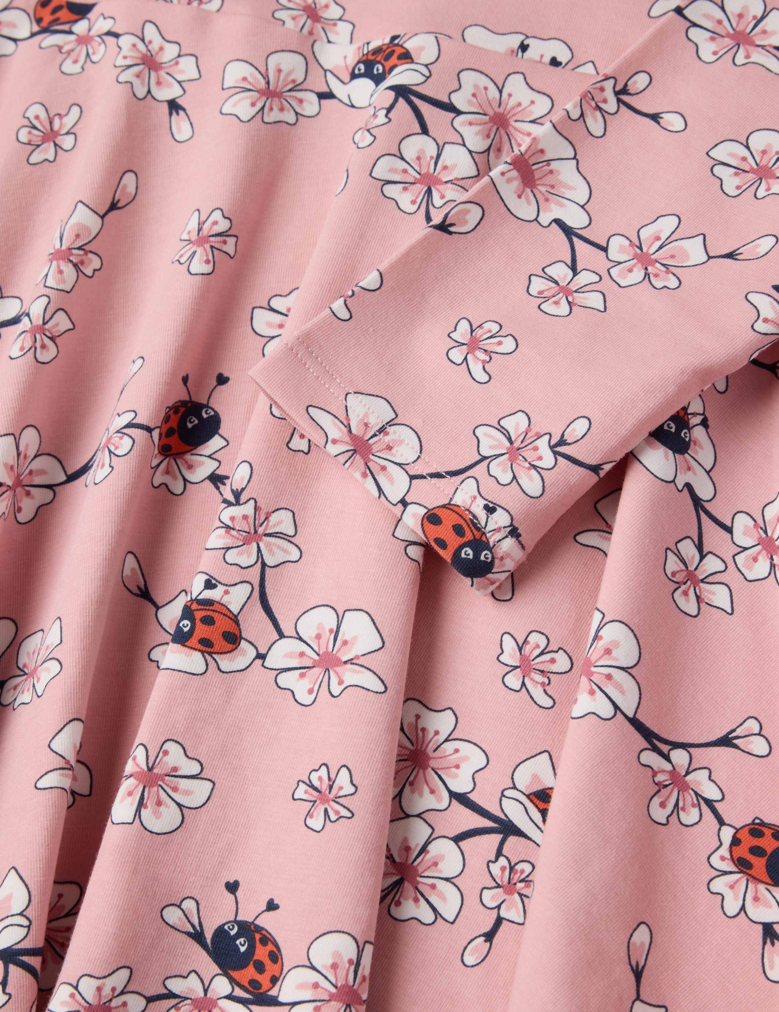 Cotton Rich Floral Dress (1-10 Yrs) 4 of 5