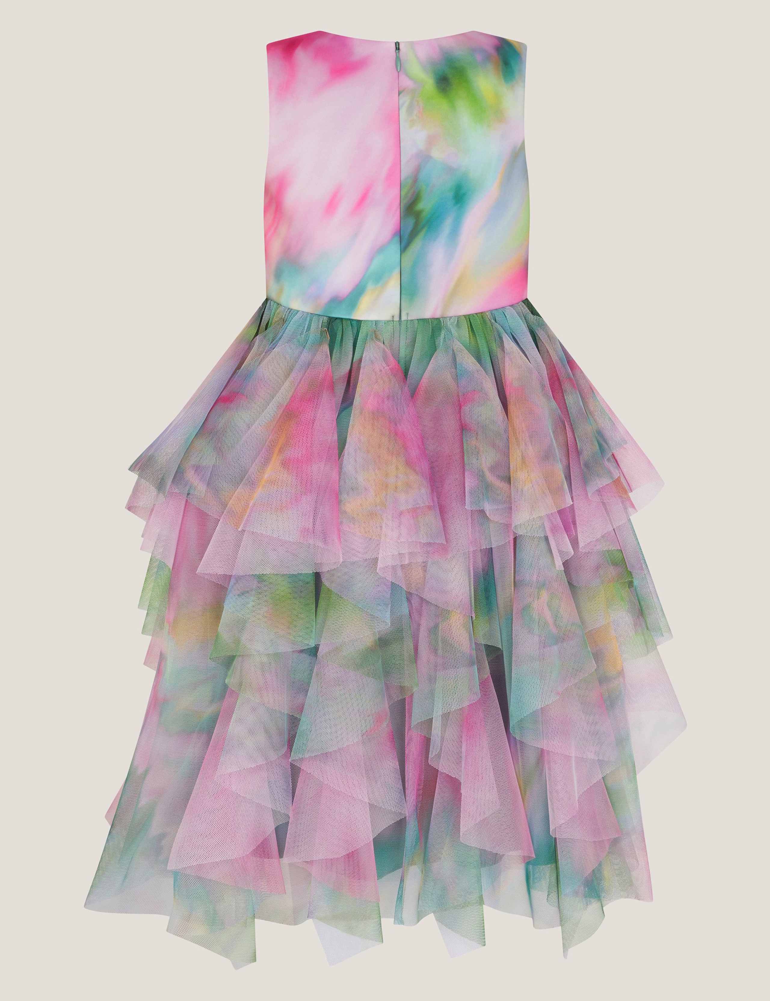 Watercolour Ruffle Party Dress (3-13 Yrs) 3 of 3