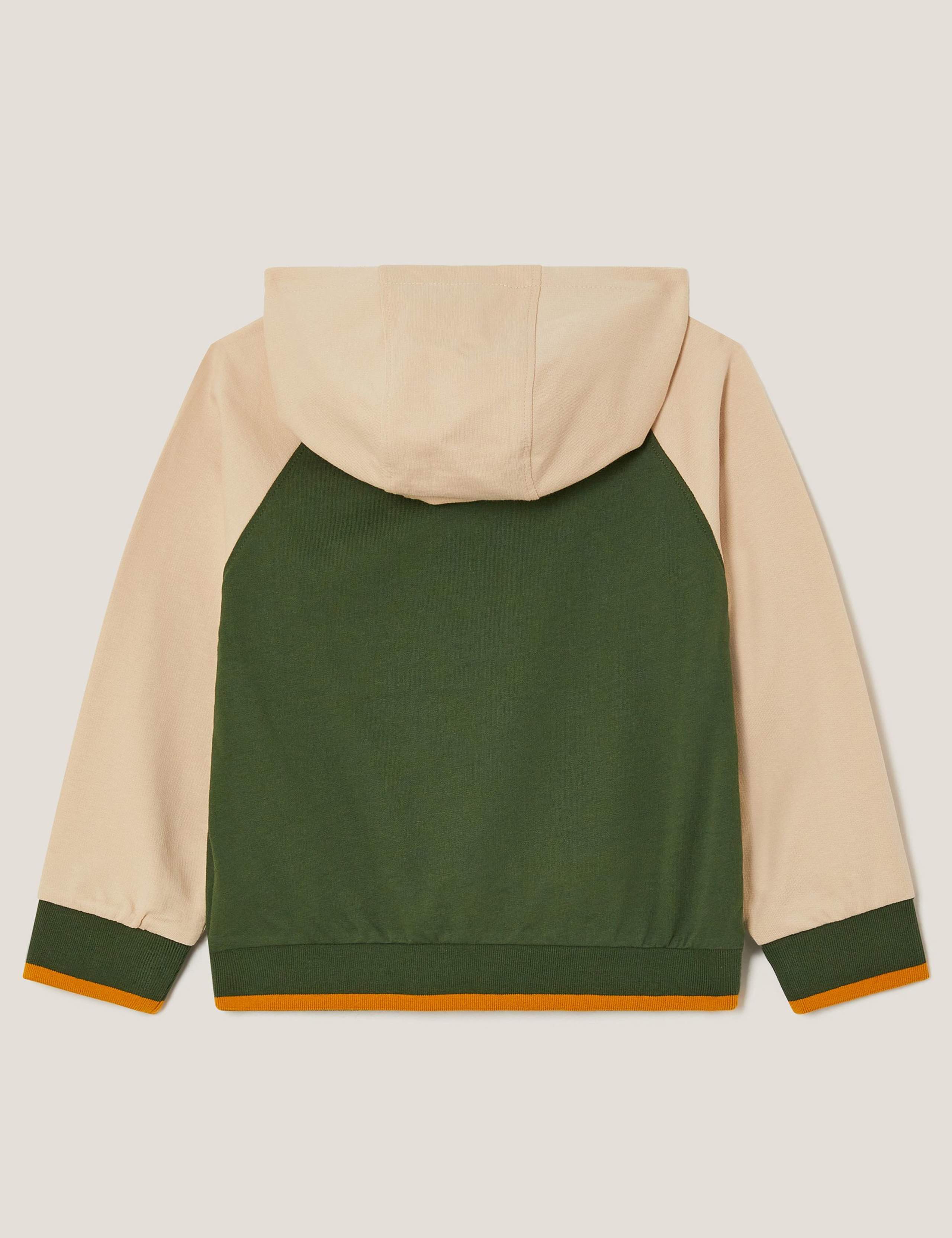 Pure Cotton Sloth Hoodie (3-13 Yrs) 3 of 3