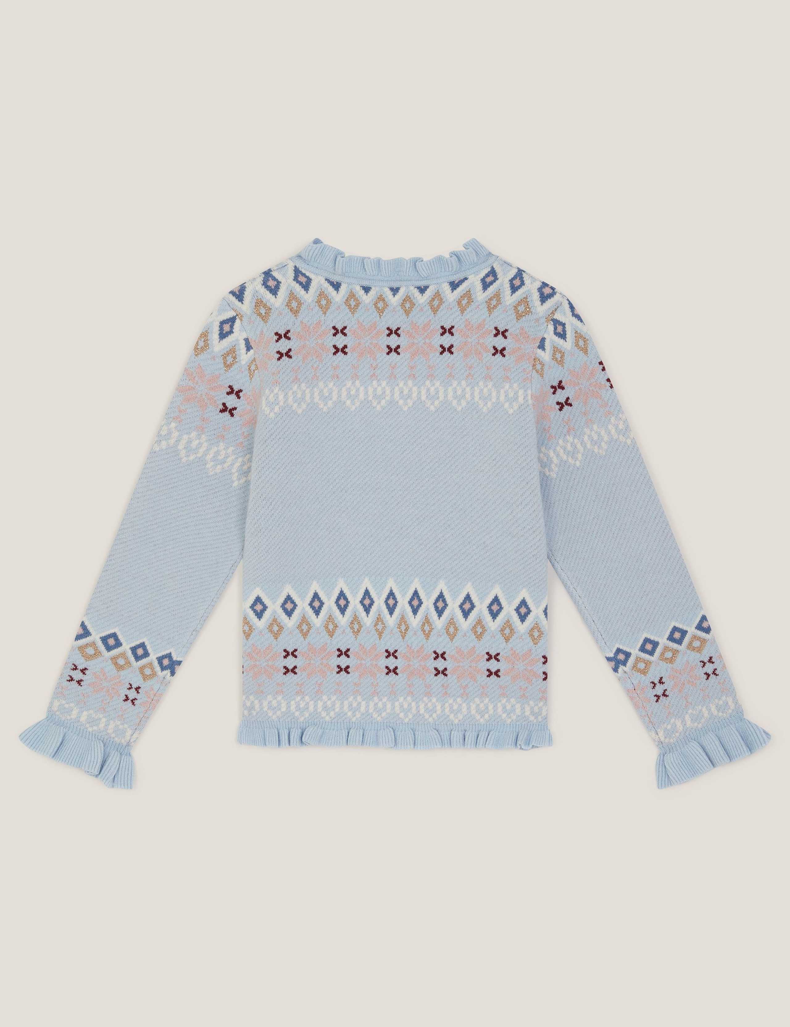 Swallow Fair Isle Cardigan (3-13 Yrs) 3 of 3