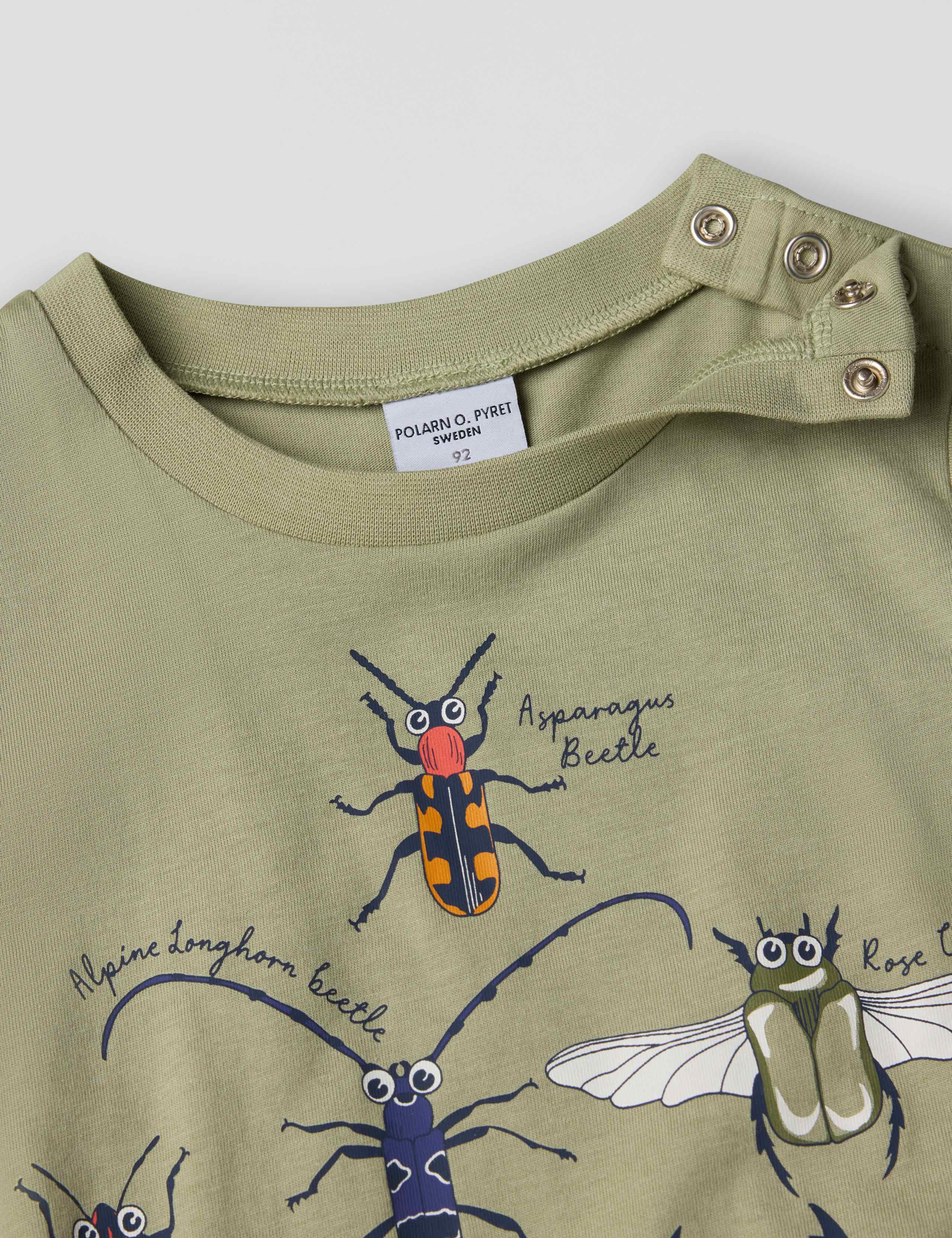 Pure Cotton Bug Print T-Shirt (1-10 Yrs) 2 of 4