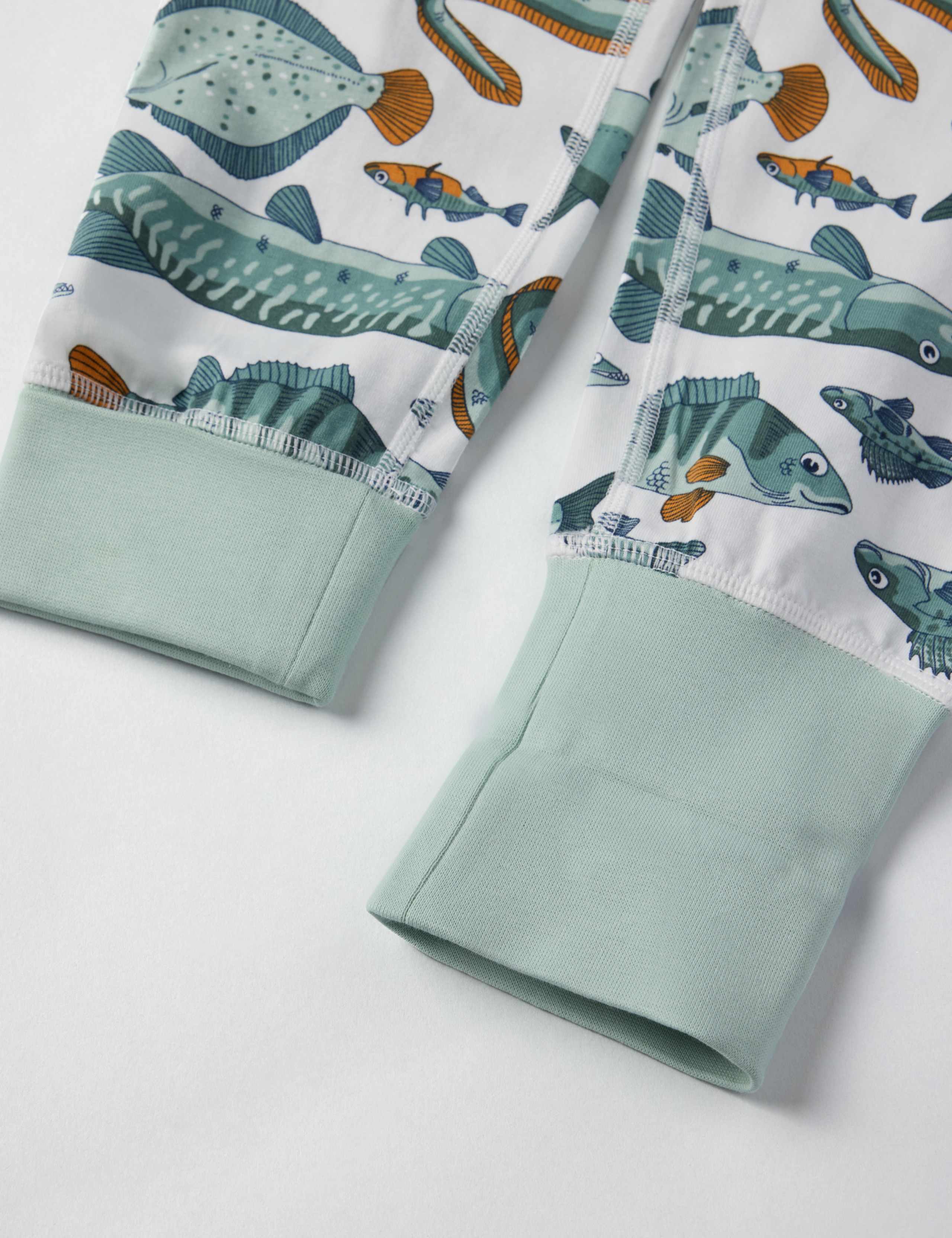 Cotton Rich Fish Pyjamas (1-10 Yrs) 3 of 5