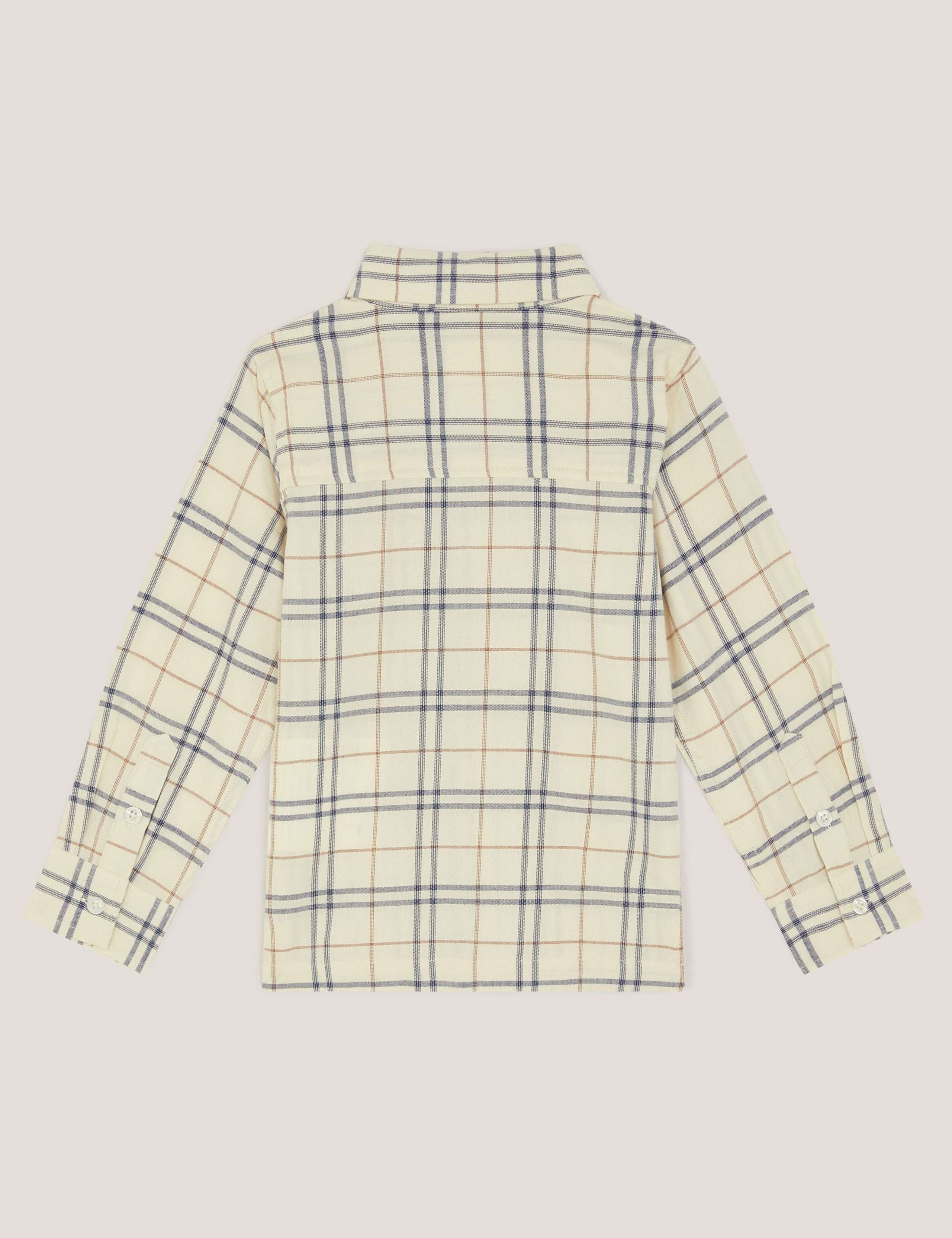 Pure Cotton Check Shirt (2-13 Yrs) 2 of 3