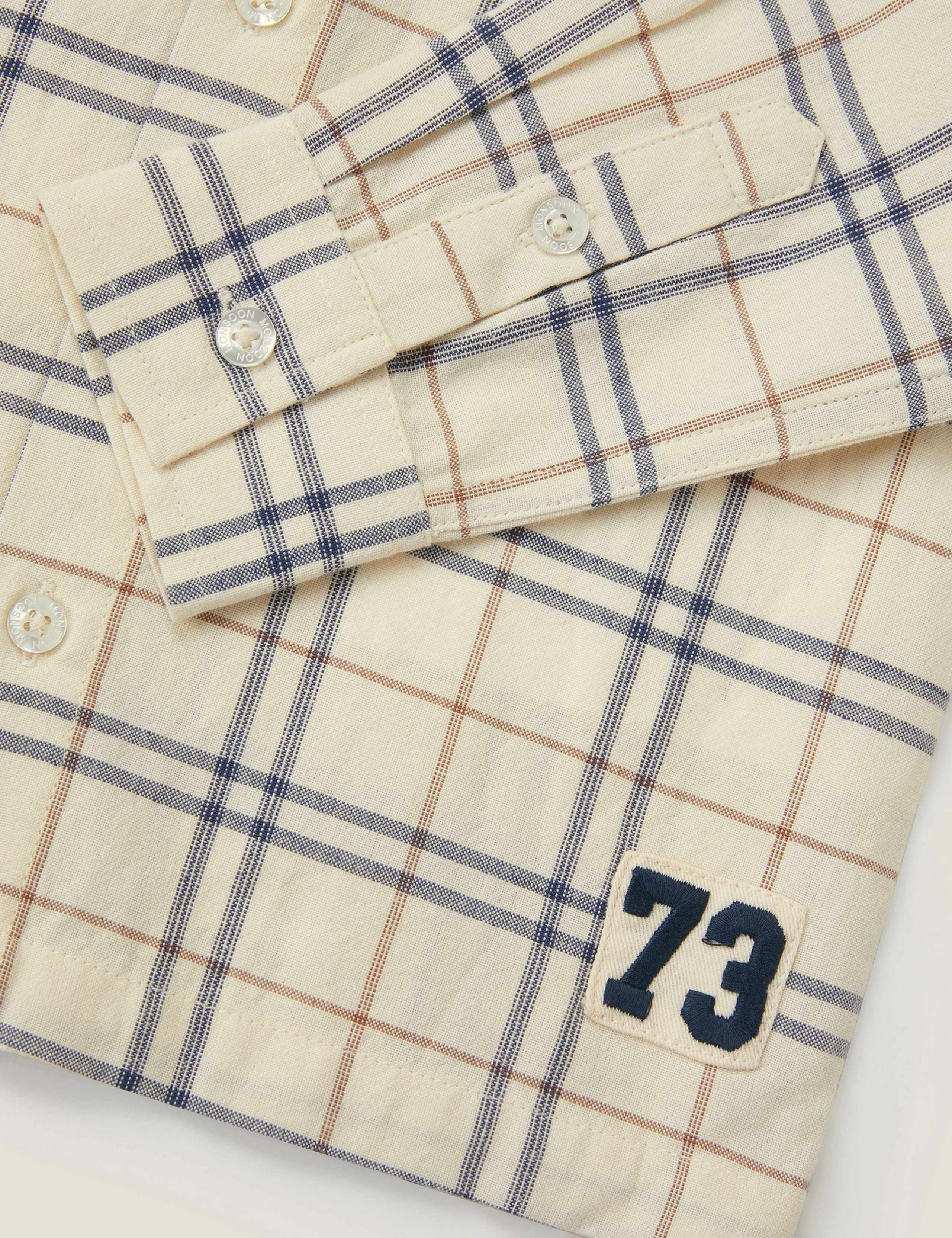 Pure Cotton Check Shirt (2-13 Yrs) 3 of 3