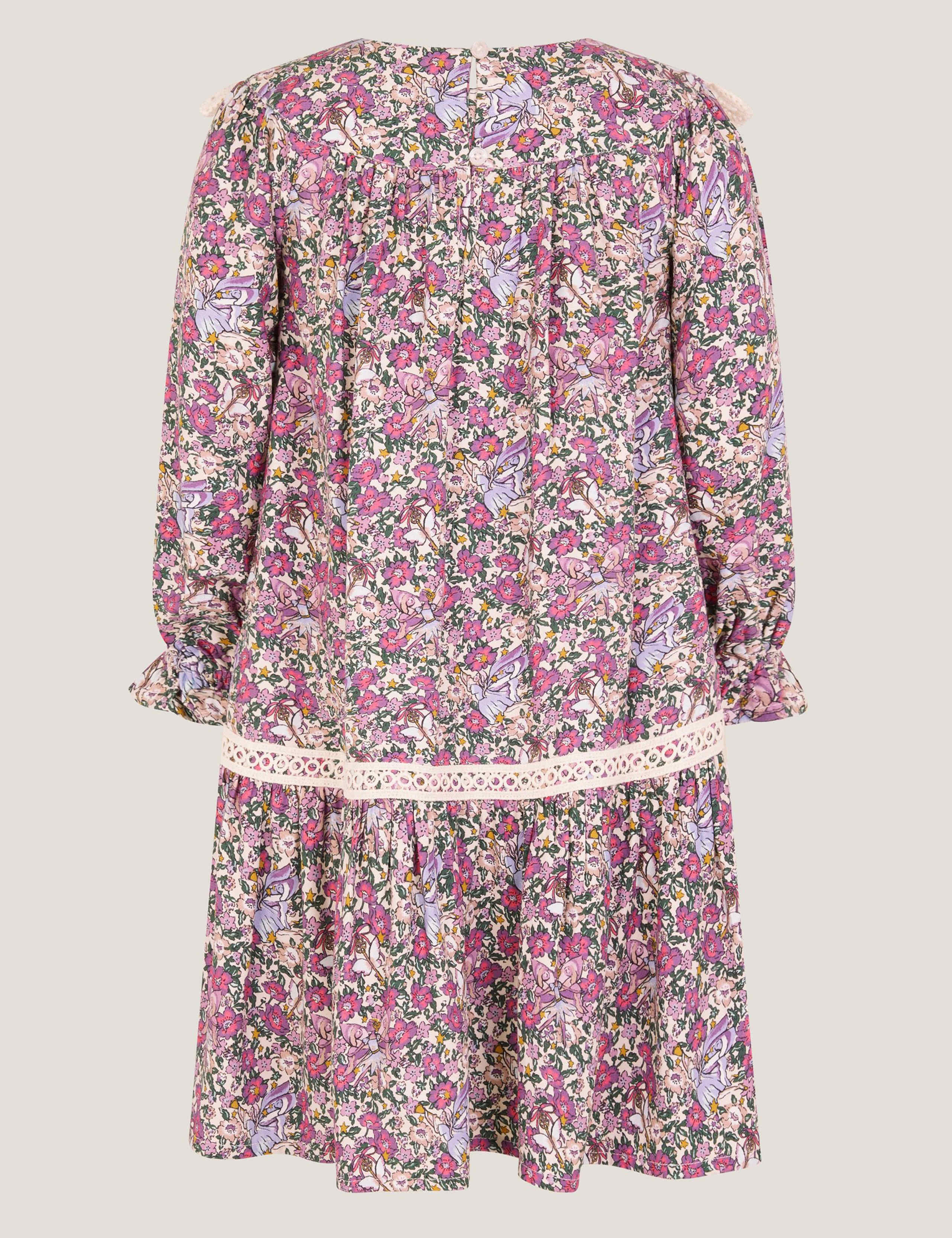 Fairy Floral Long Sleeve Dress (3-13 Yrs) 3 of 3