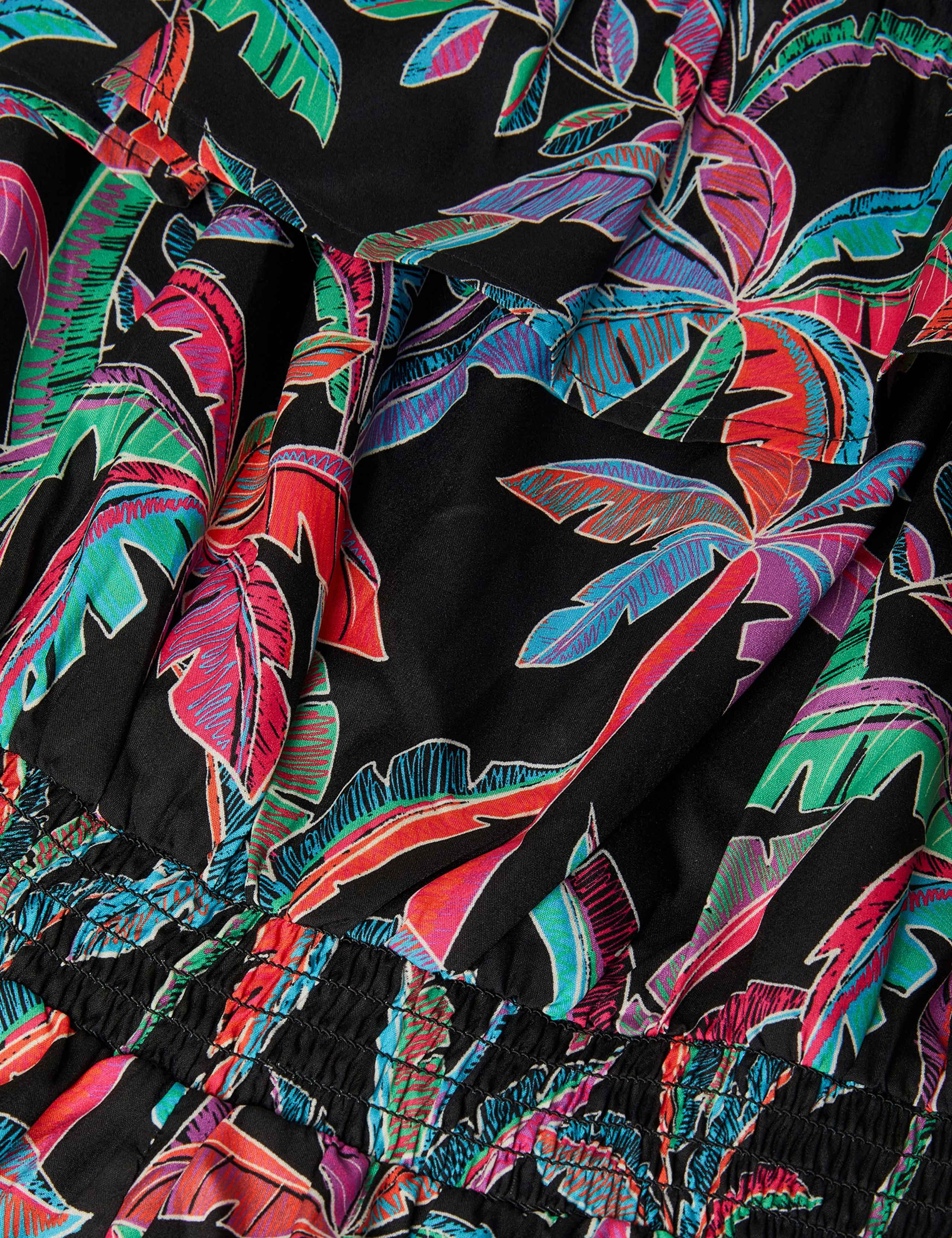 Tropical Print Playsuit (7-15 Yrs) 3 of 3