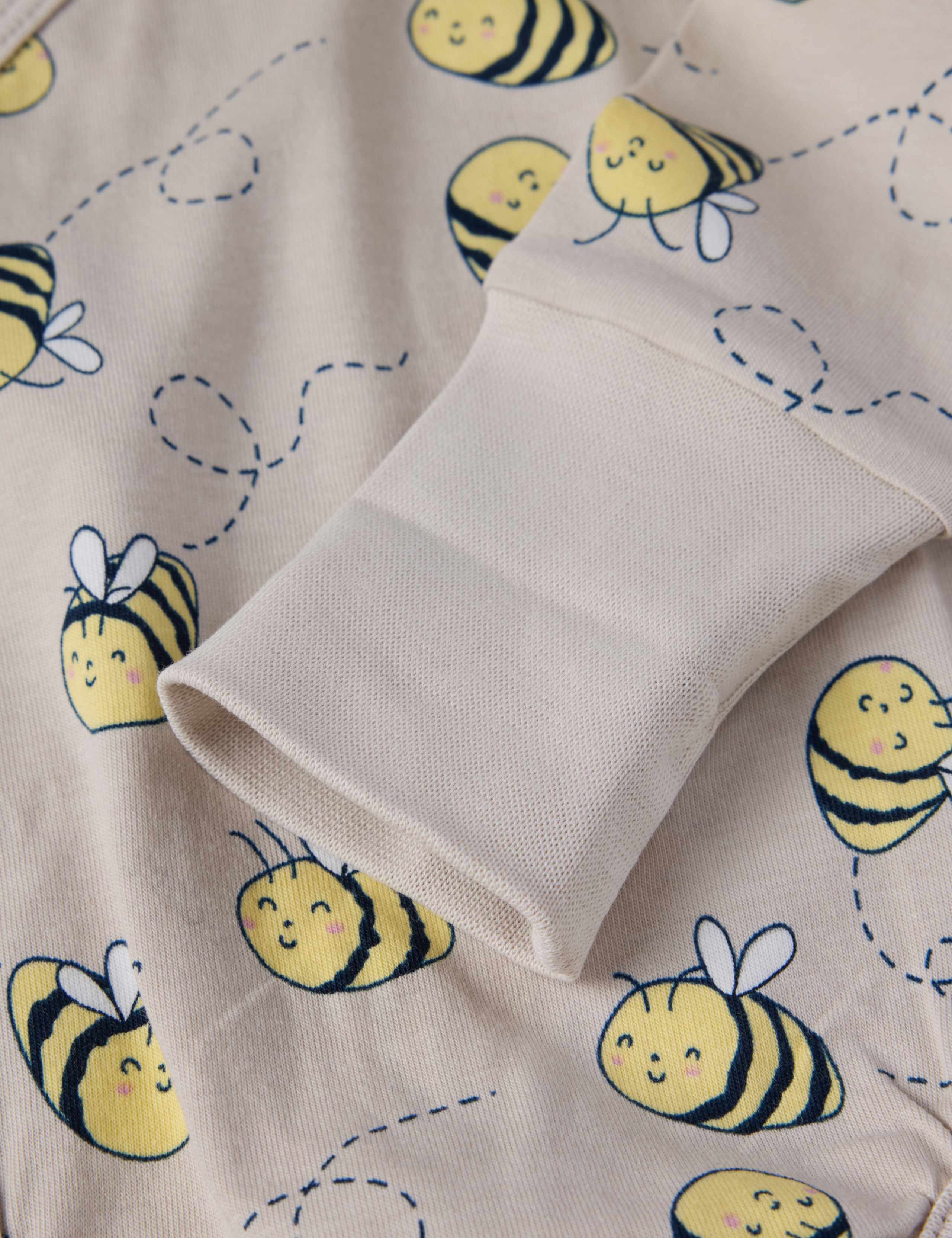 Cotton Rich Bee Bodysuit (1-6 Mths) 2 of 4