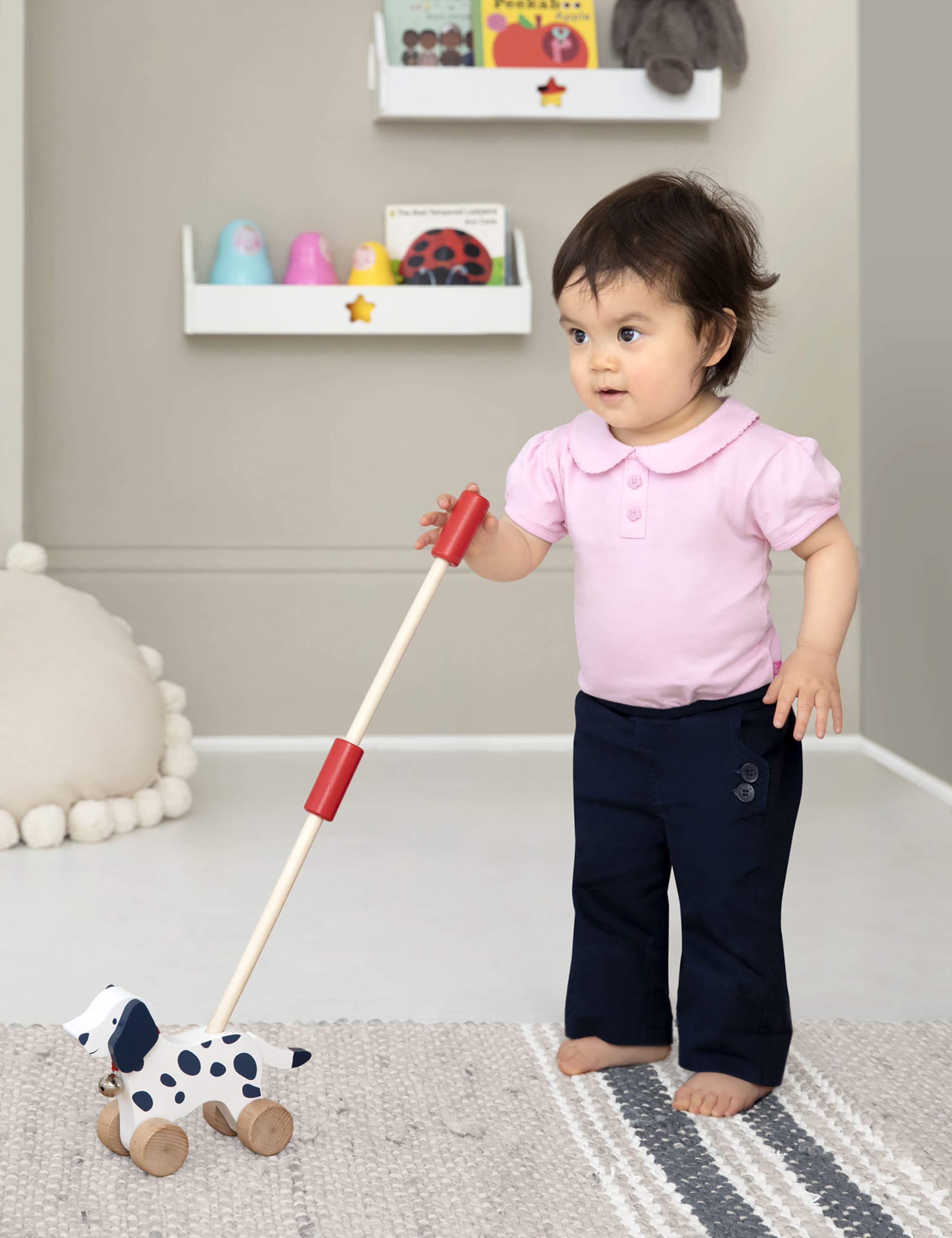 Dalmatian Push Along Toy (12+ Mths) 3 of 4