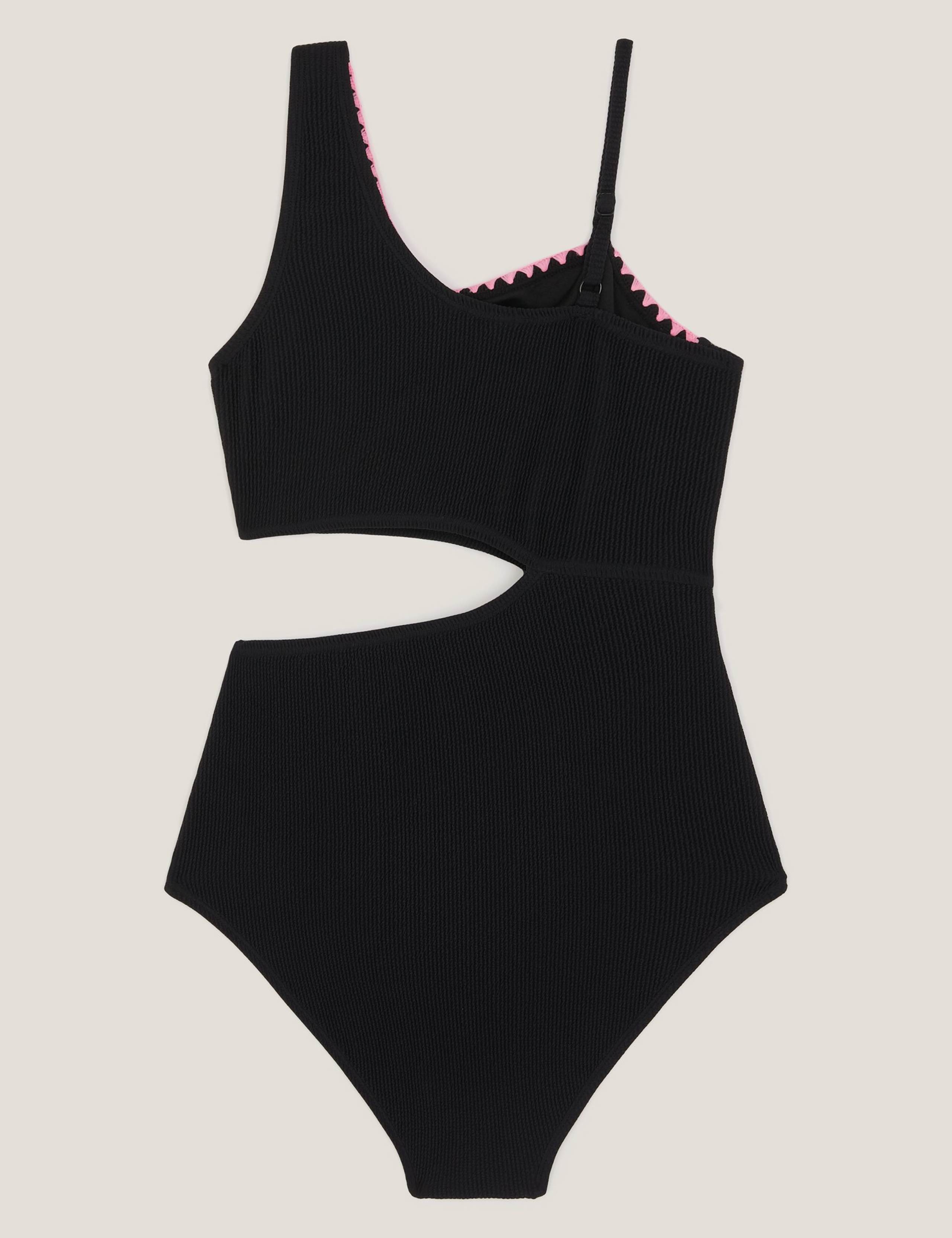 Cutout One Shoulder Swimsuit (7-15 Yrs) 2 of 3