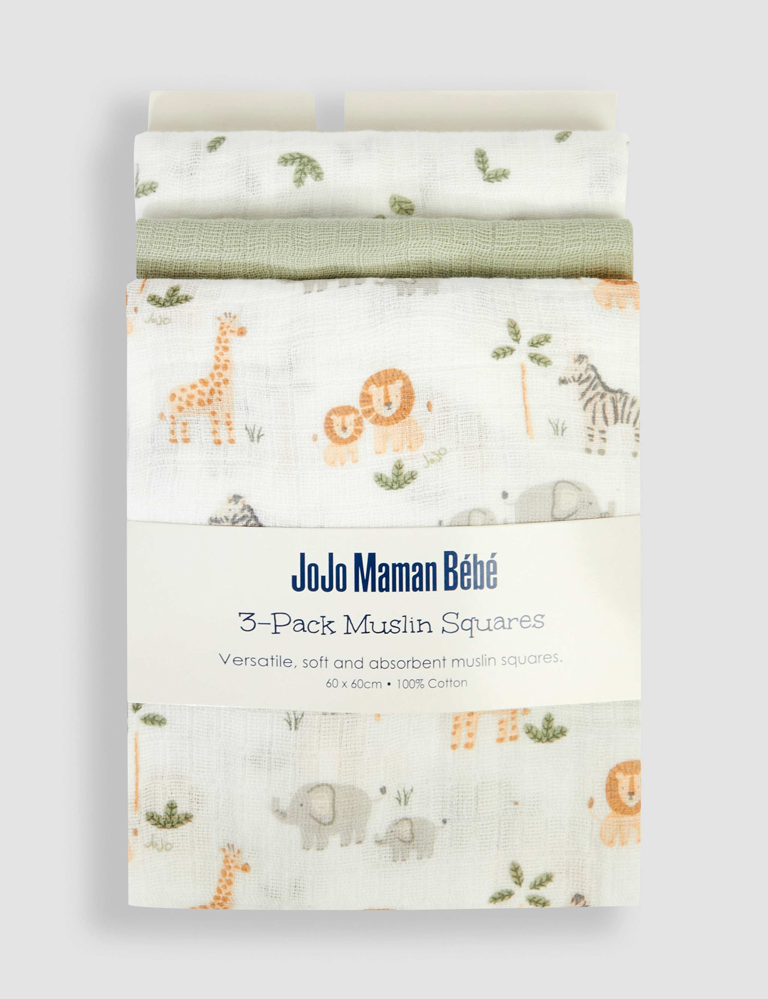 3pk Pure Cotton Safari Hooded Towels 2 of 3