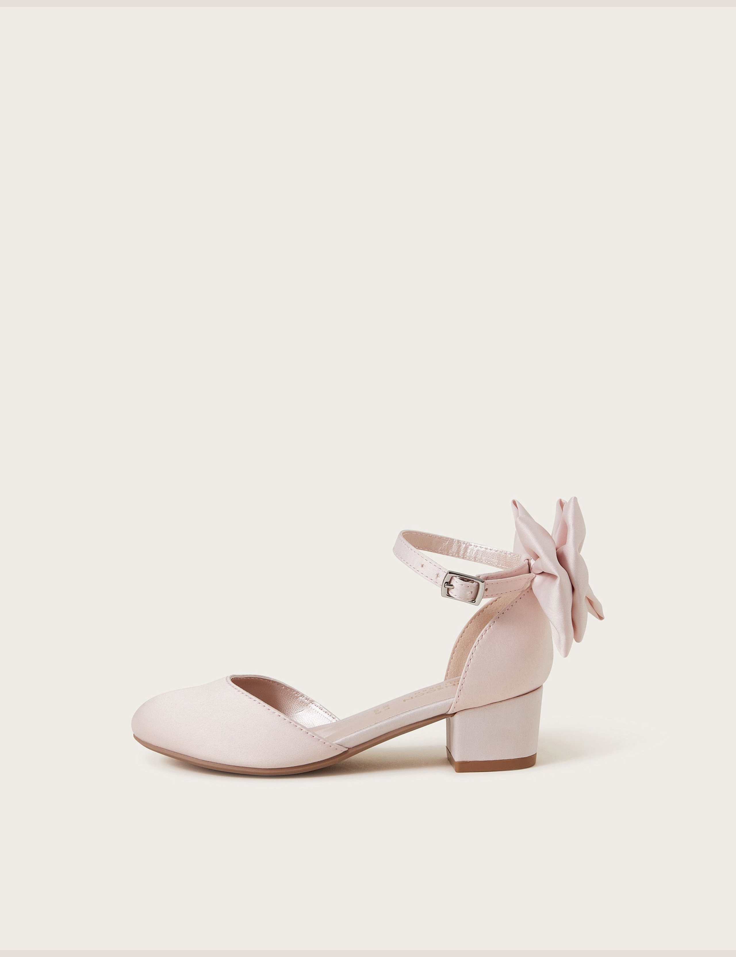 Kids' Satin Bow Pumps (6 Small - 5 Large) 3 of 3