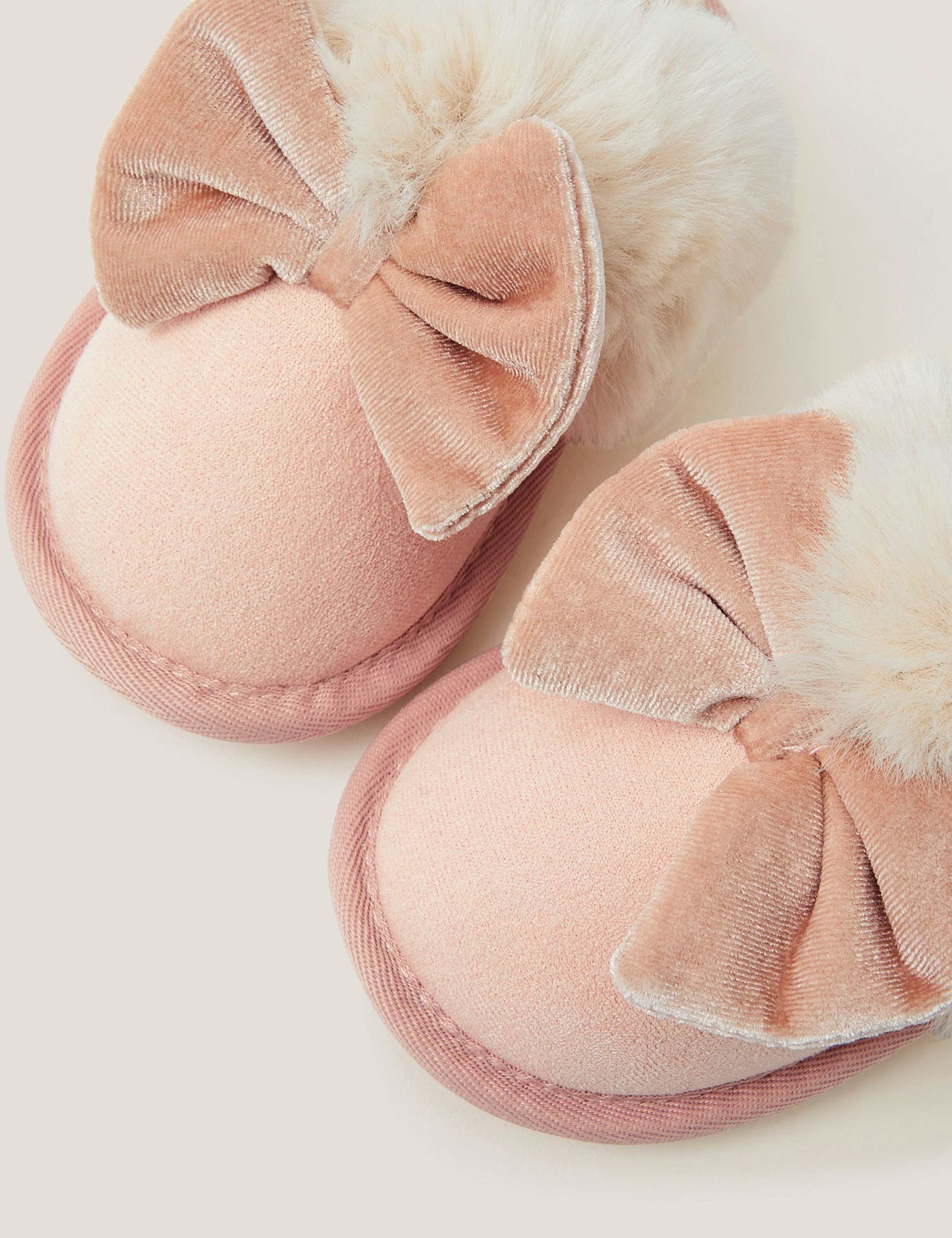 Kids' Bow Slippers (7 Small-4 Large) 3 of 3