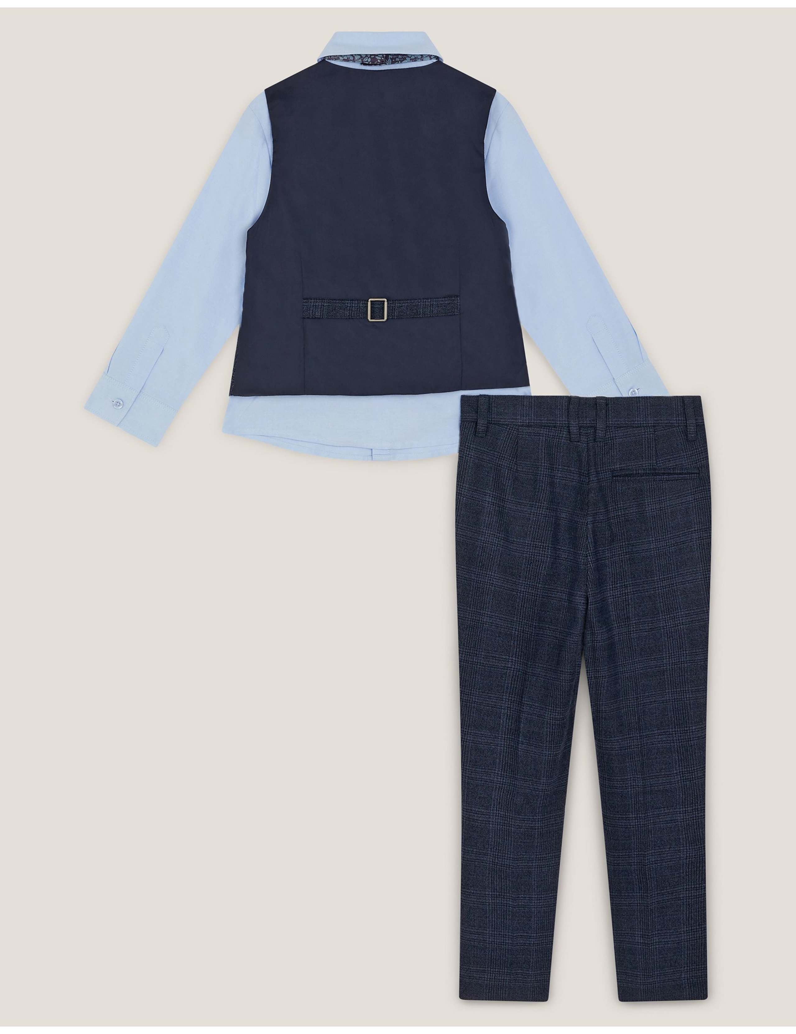 Four-Piece Checked Suit (6 Months-13 Years) 3 of 4
