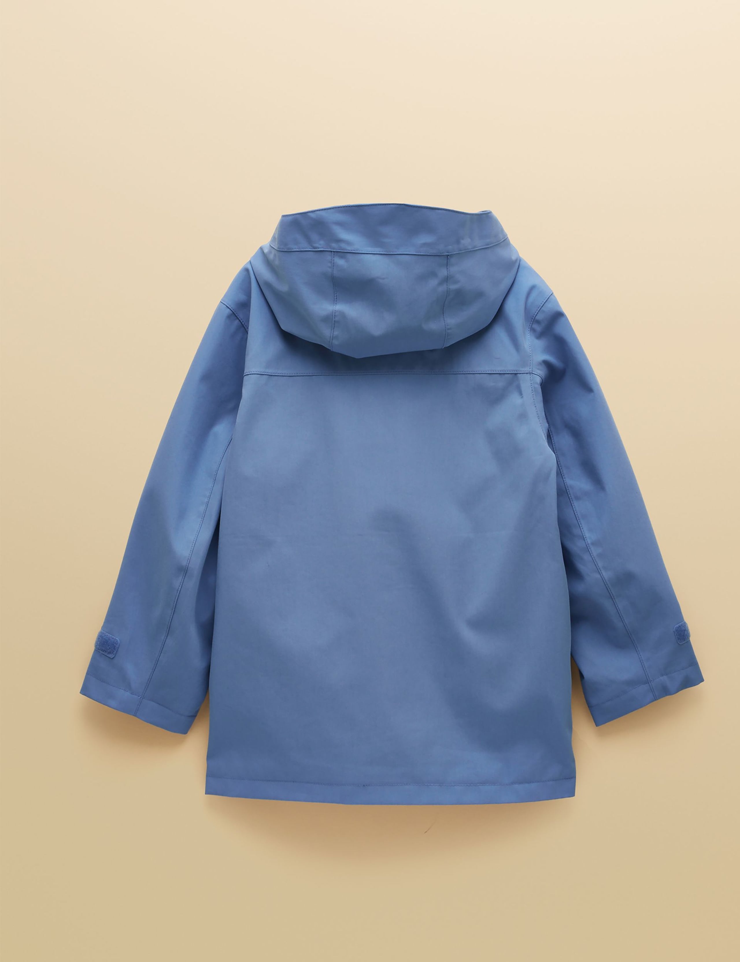 Cotton Rich Waterproof Hooded Raincoat (2-11 Yrs) 2 of 5
