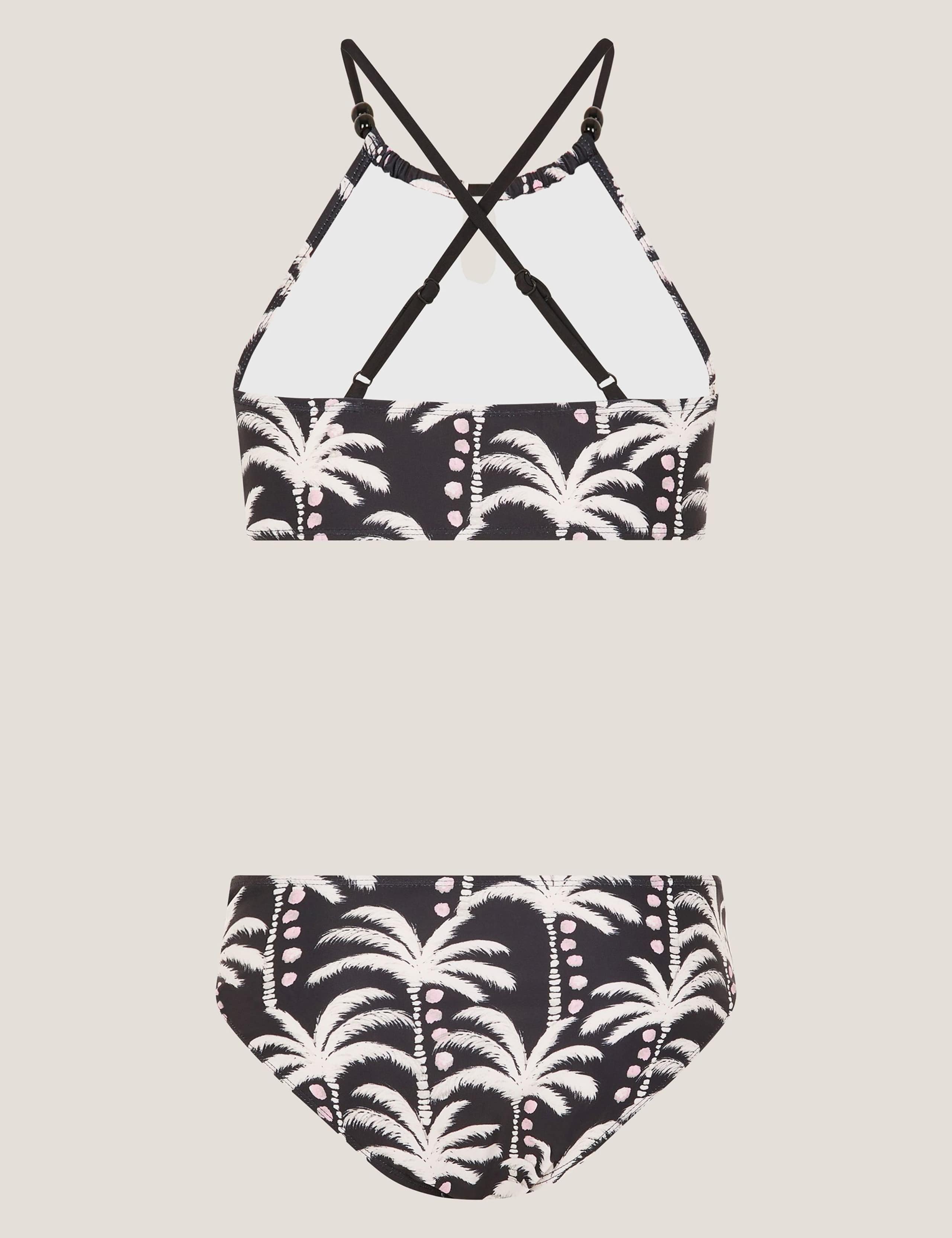 Palm Print Bikini (7-15 Yrs) 2 of 3